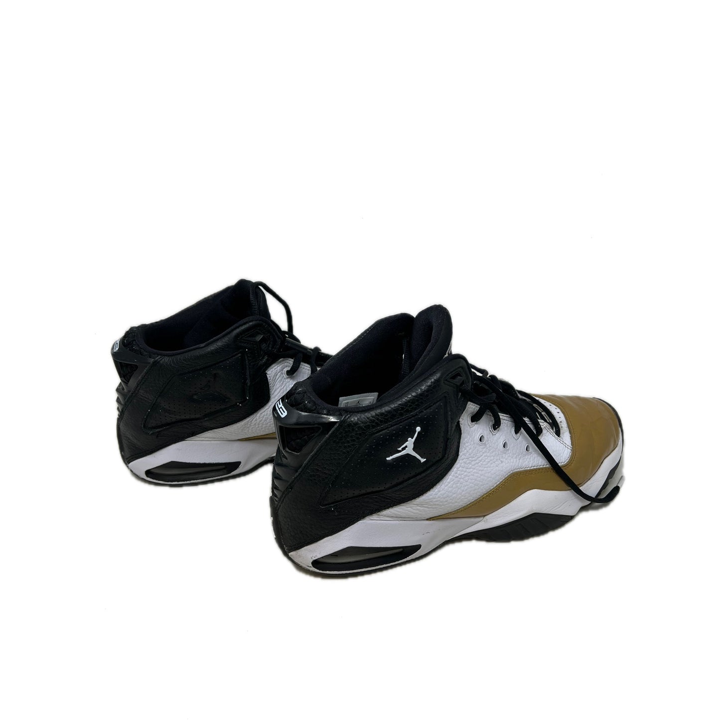 Nike Jordan B'Loyal 'White Black Gold' Sneakers Mens 12