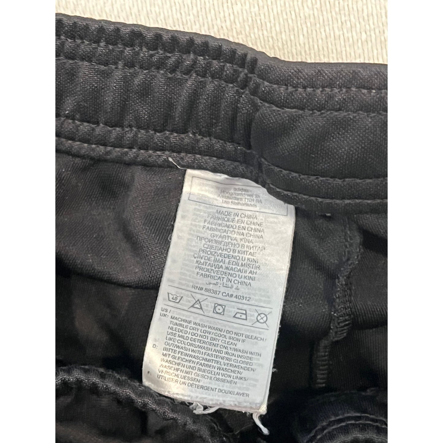 Adidas Black Aeroready AnkleZip Track Pants Joggers Mens S
