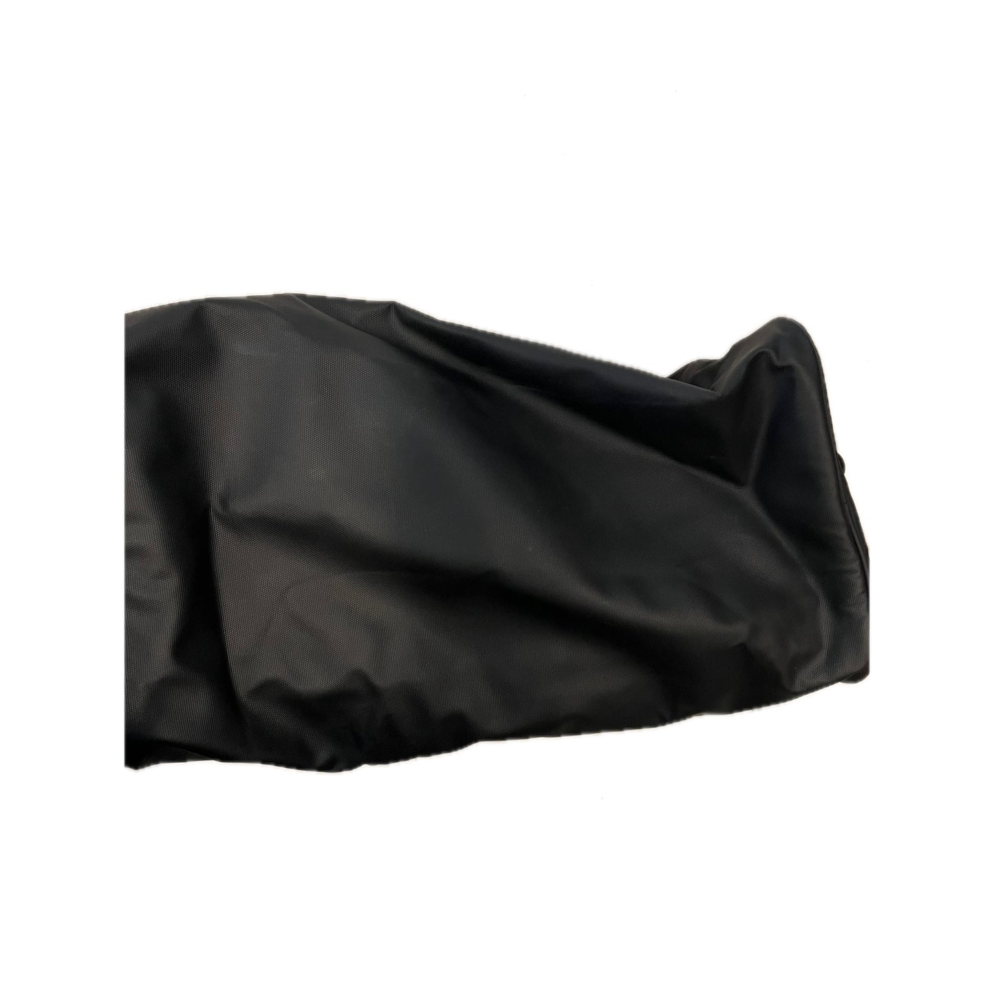Polyester Faux Leather Black Duffel Bag 18"x10"x10"