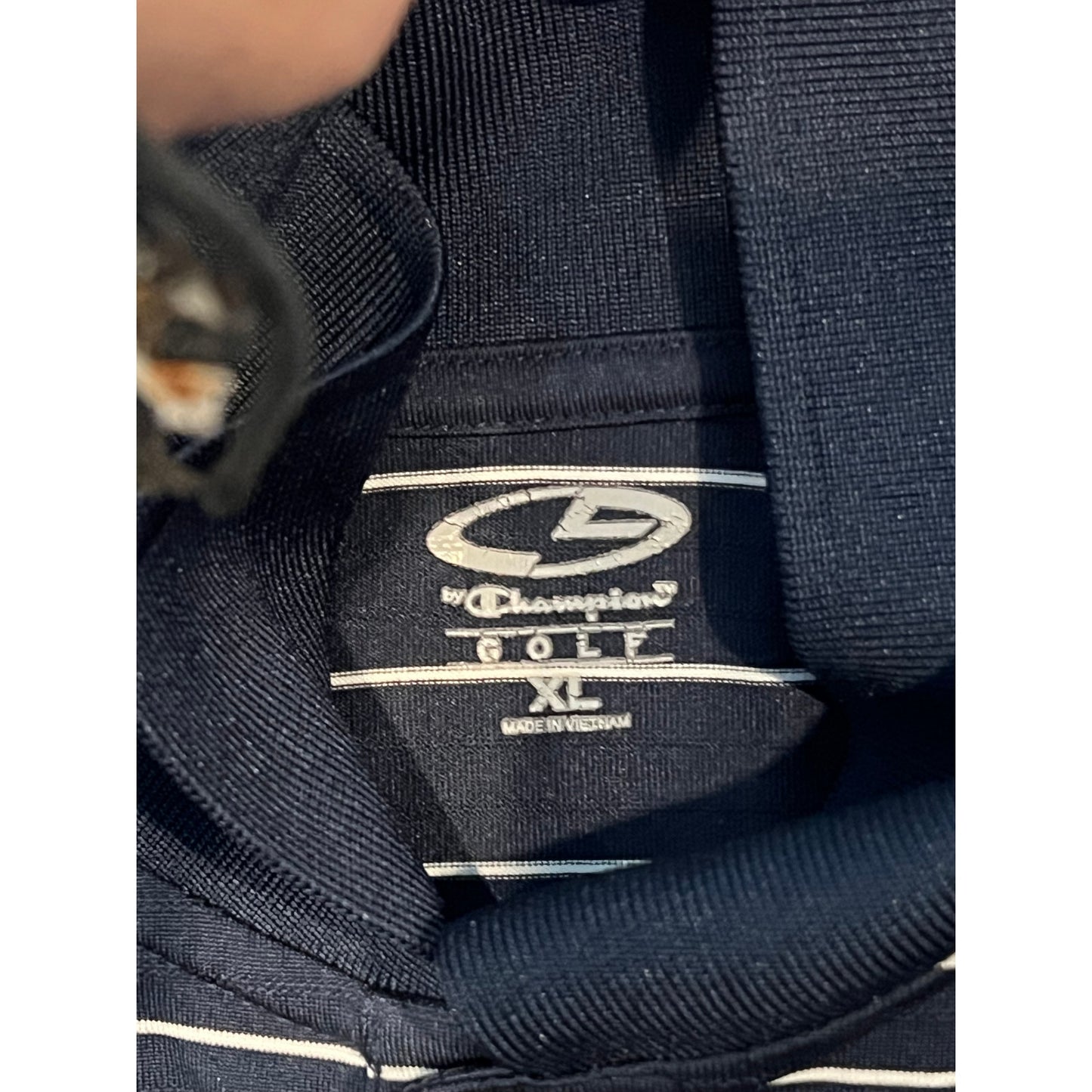 Polo/chemise de golf Champion bleu marine blanc homme XL
