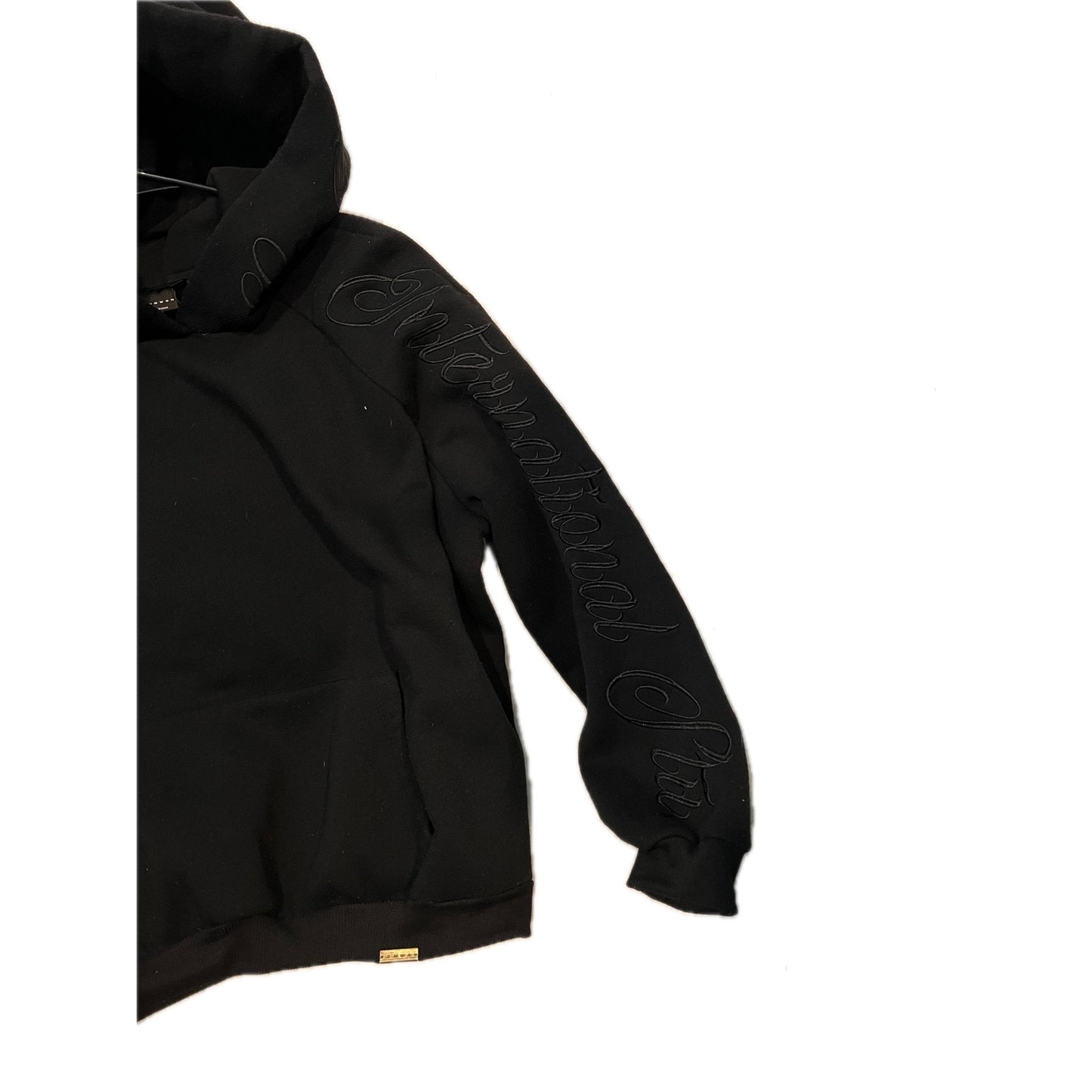 Sumwon Black Pullover Hoodie Mens Small
