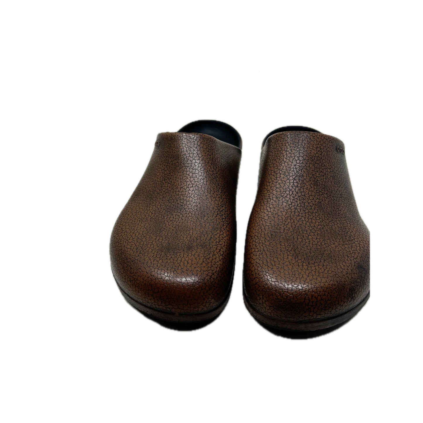 Crocs-Dylan Burnished Clogs 'Mocha' Mens 12