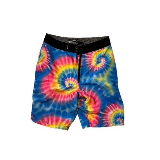 Hurley Tye Dye Board/Surf Shorts Boys Large 12
