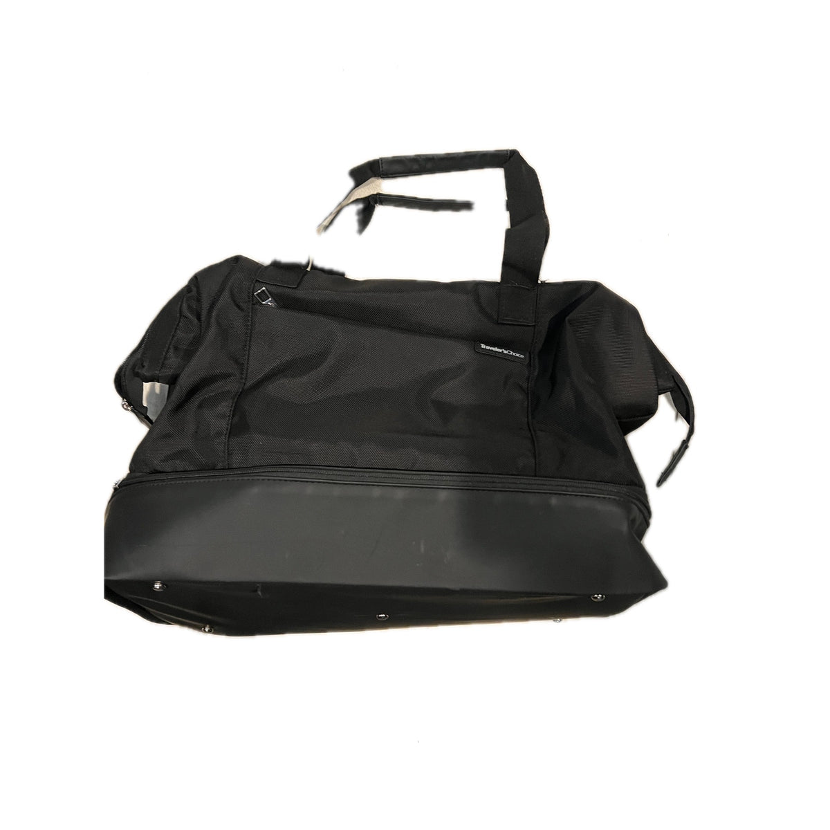 Travelers Choice Tote Bag w Hard Shell Bottom Compartment