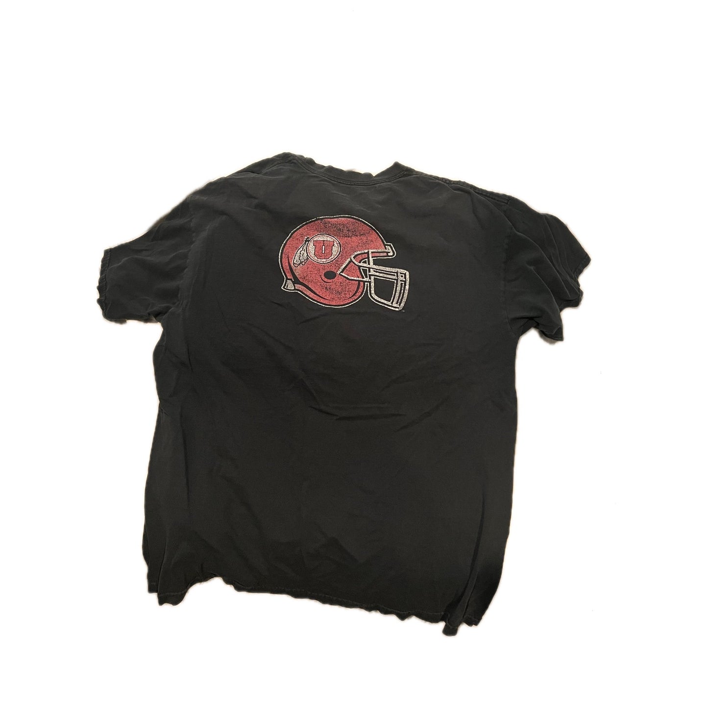 Nike Utah Football Tee Black Mens Large