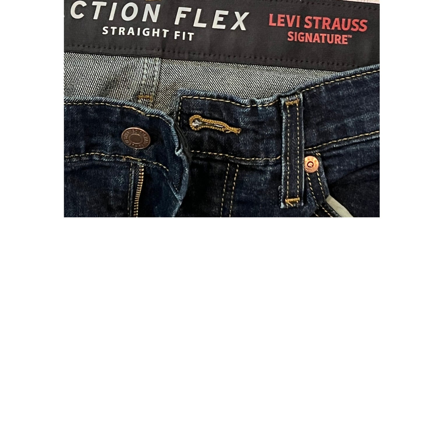 Levi Action Flex Signature Straight Fit Jeans 34x30