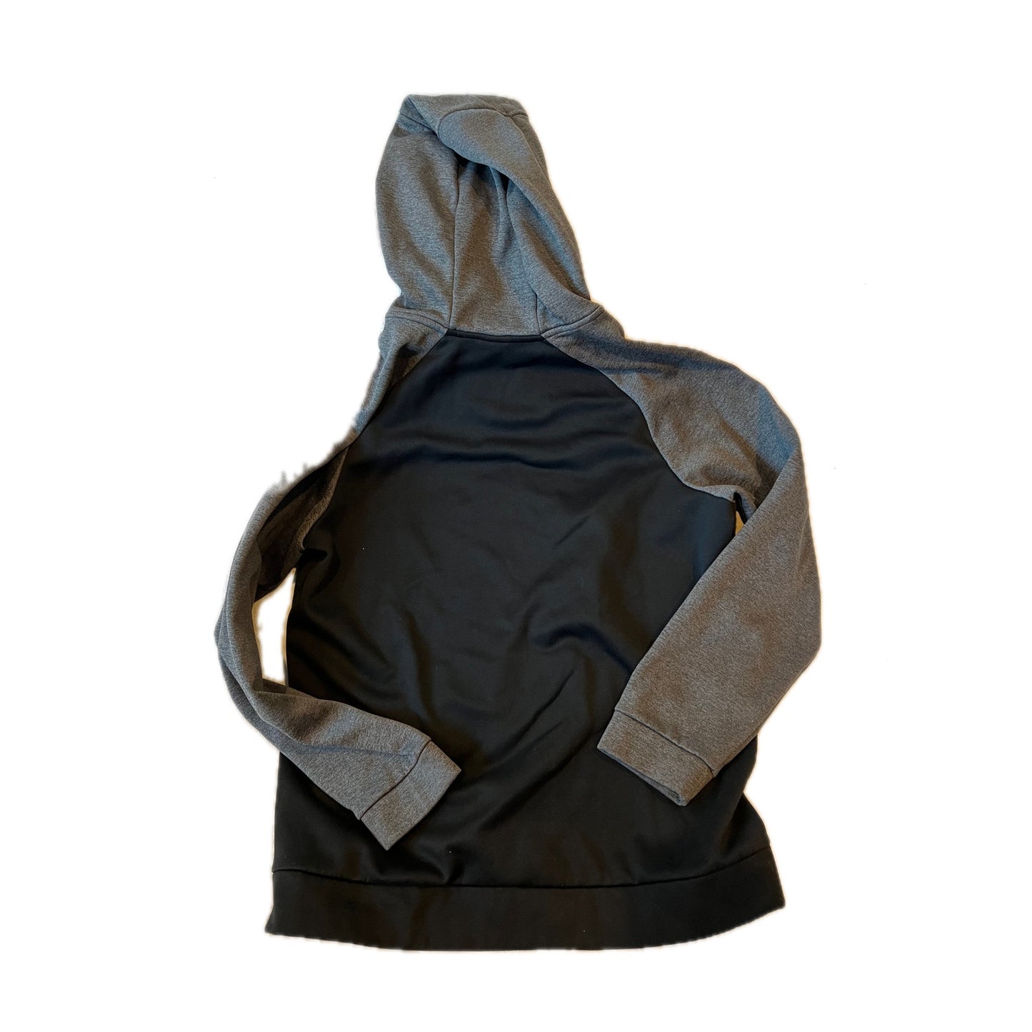 Sudadera con Capucha Negra Gris Dri Fit de Nike para Hombre Talla M