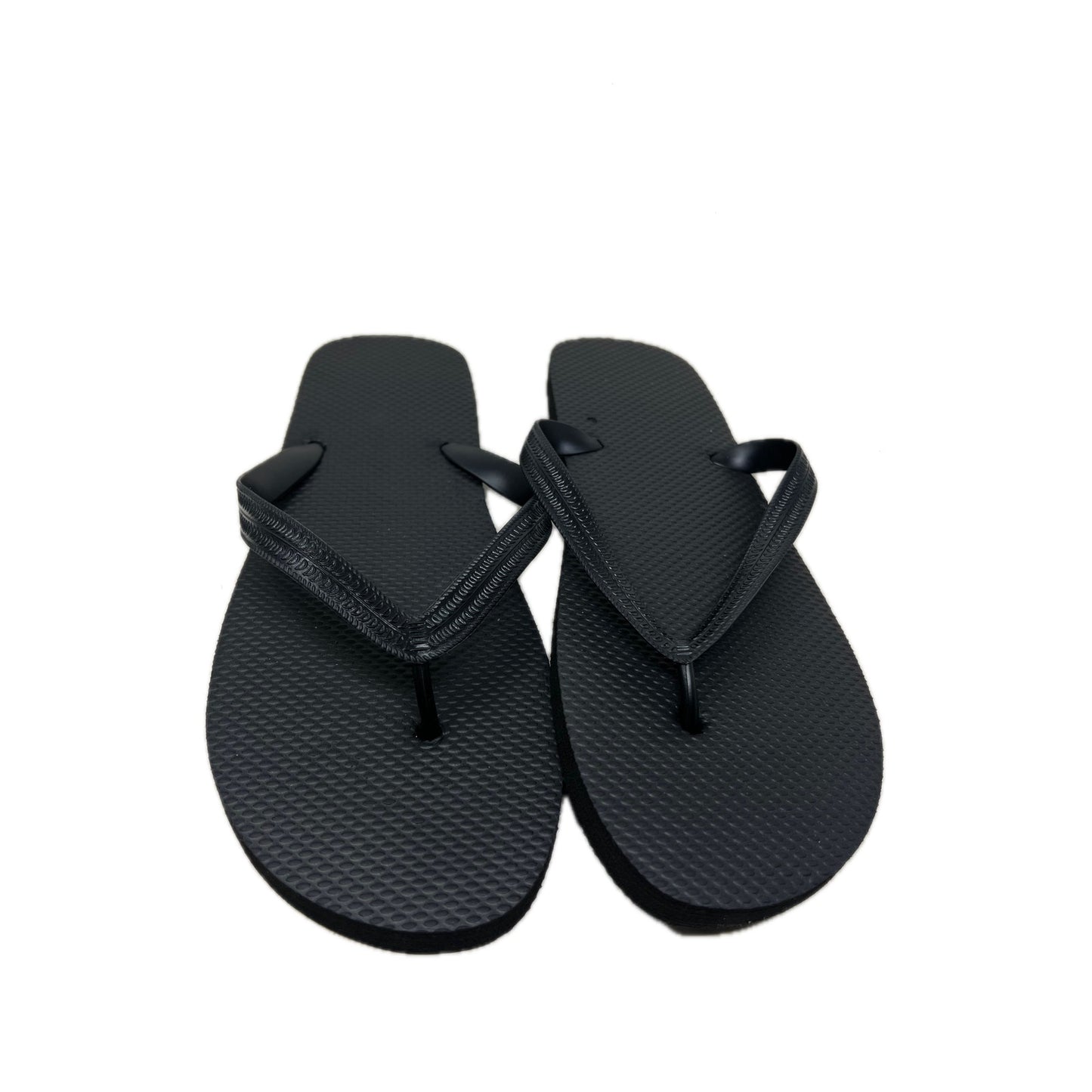 No Brand Flip-Flops Black Sandals Men's Size 11