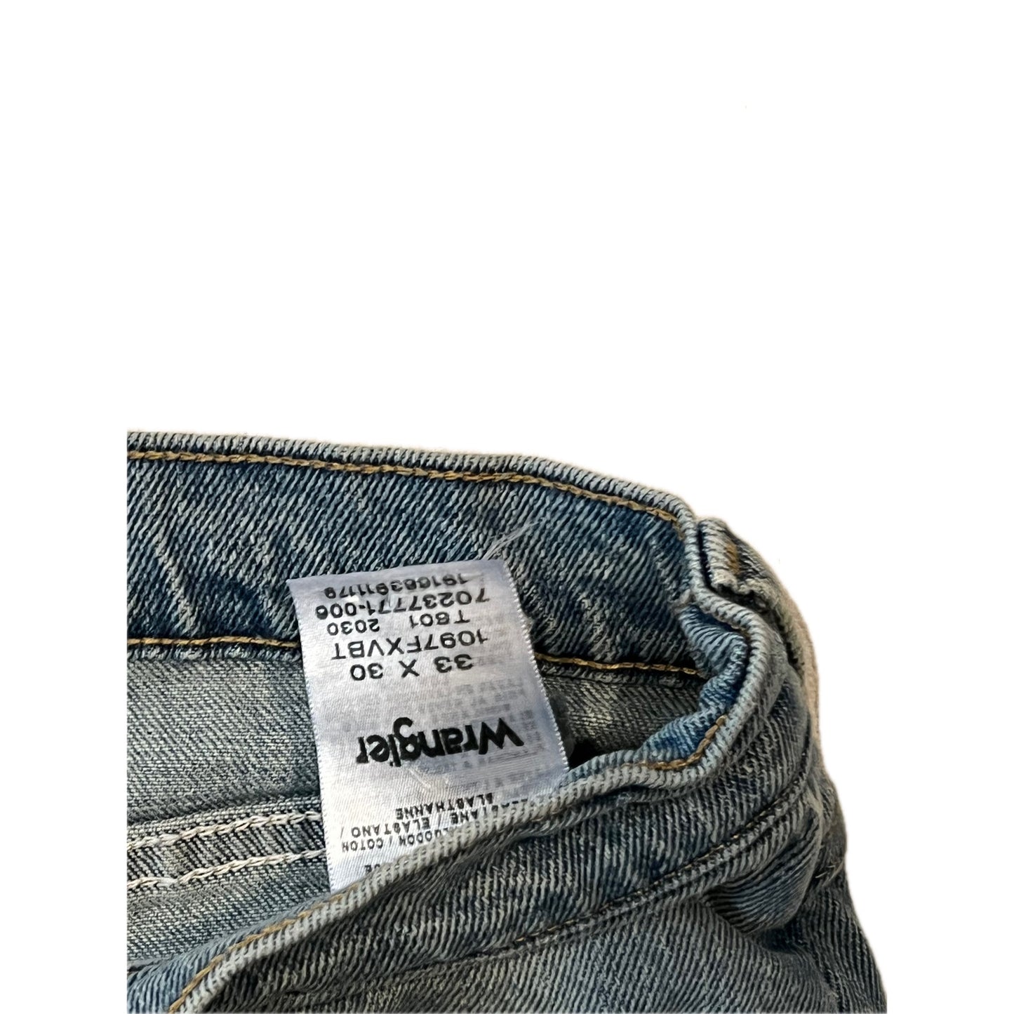 Wrangler Jean coupe droite Homme 33x30