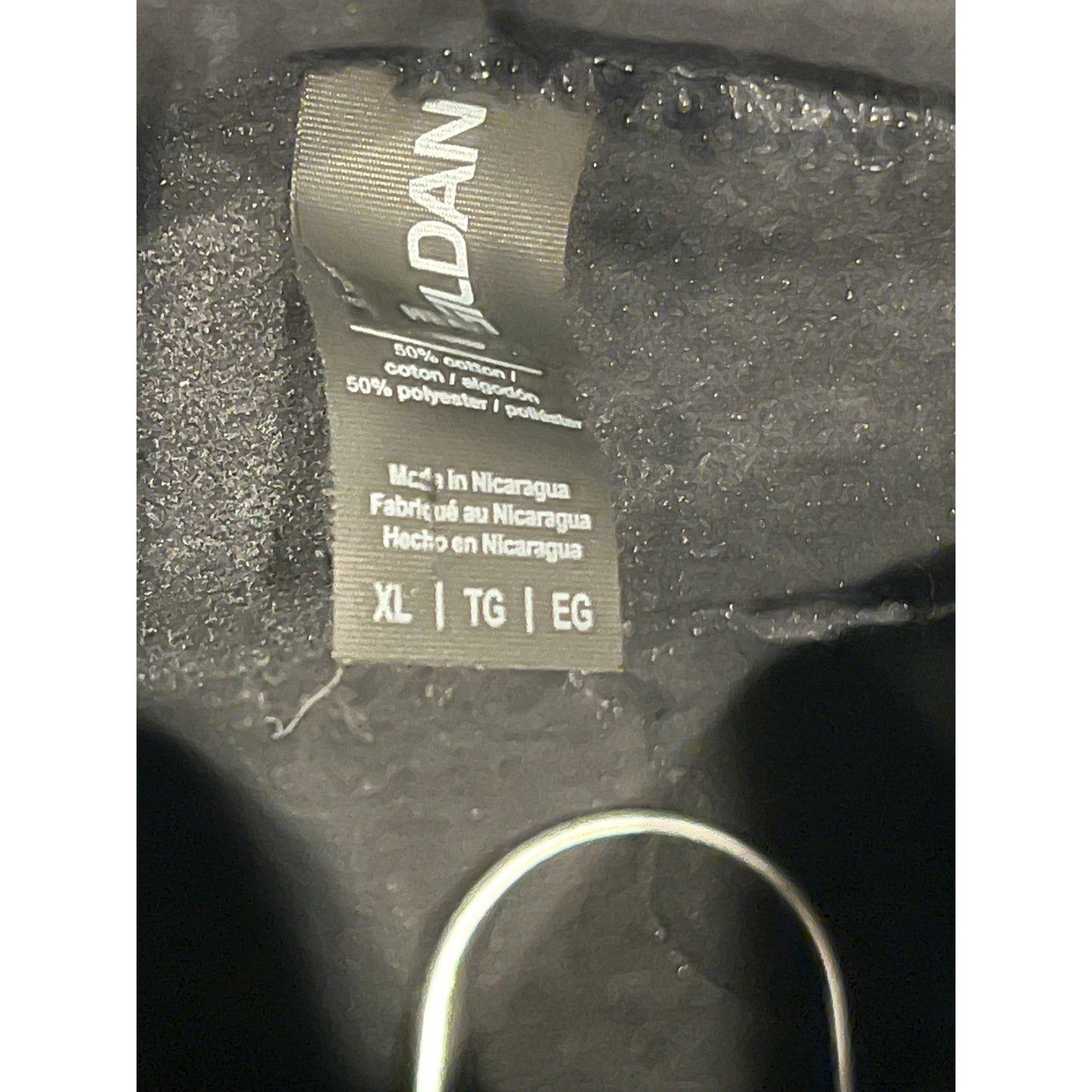 Gildan Black Columbus Ohio Buckeye State Hoodie Mens XL