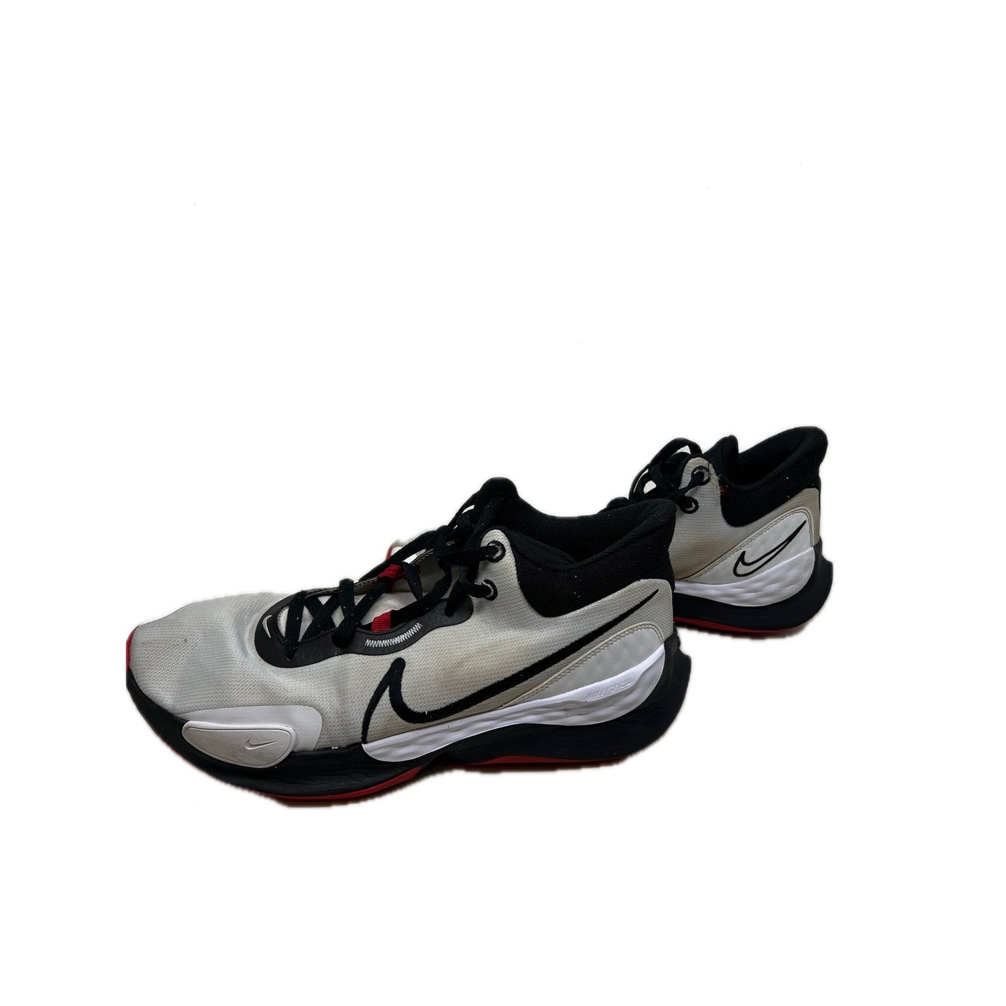 Nike Renew Elevate 3 Pure Platinum BlackRed Sneakers Mens 12