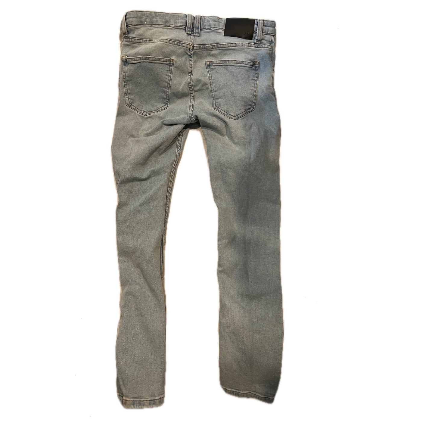 Zara Jean Coupe Slim Délavé Bleu Homme 31x28