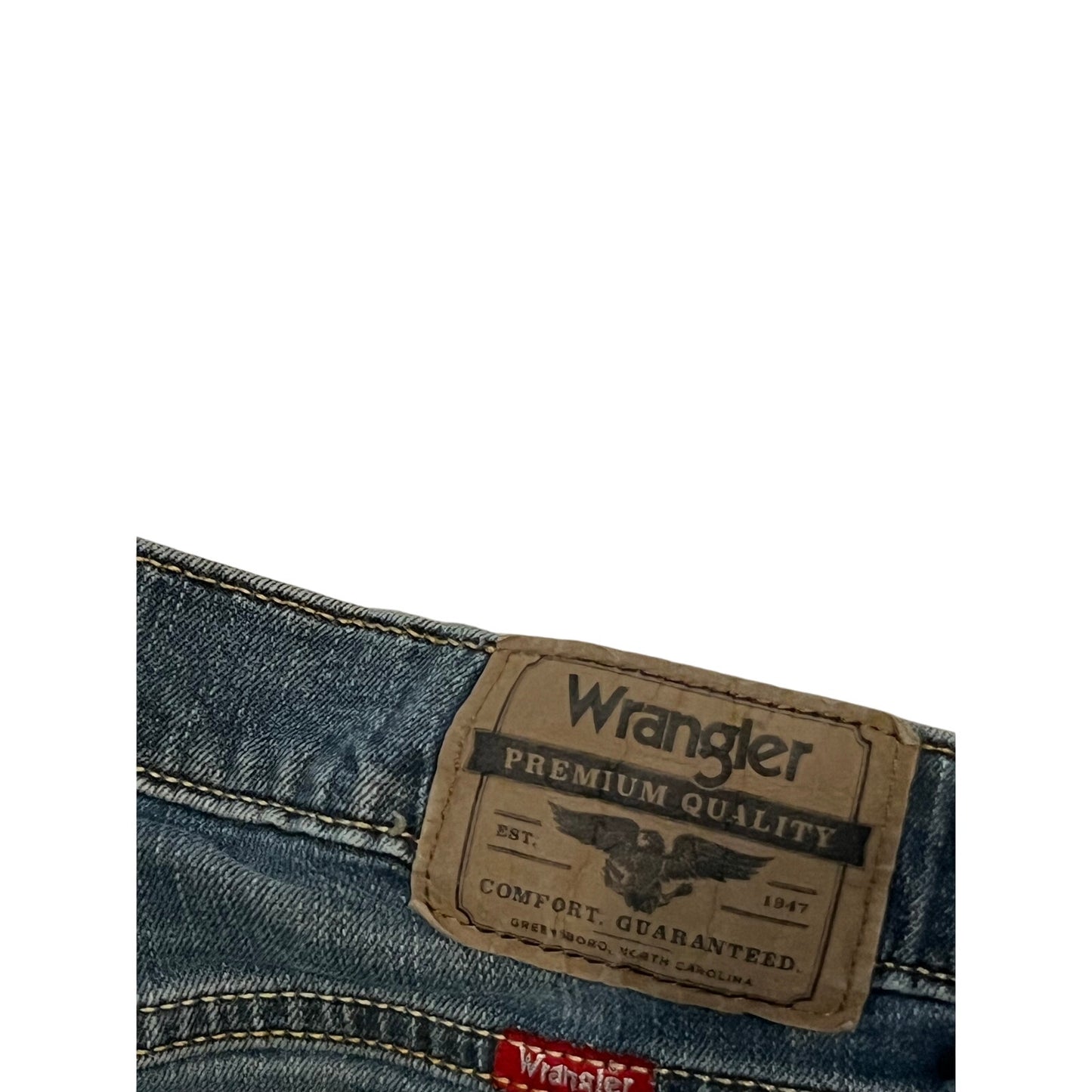 Wrangler Athletic Fit Blue Jeans Mens 28x28