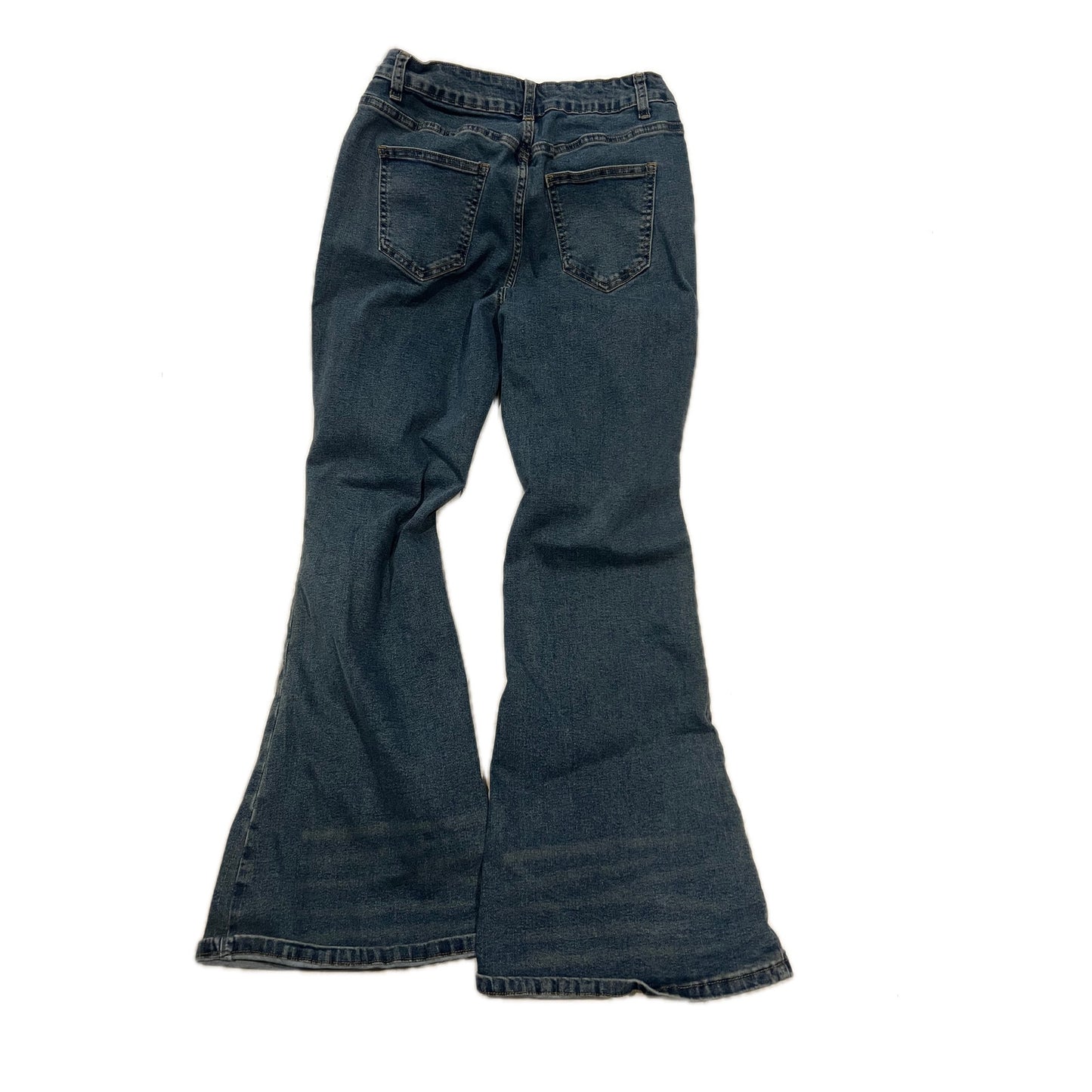 Shein Jeans Acampanados de Tiro Medio de Mujer Talla 8 26x28