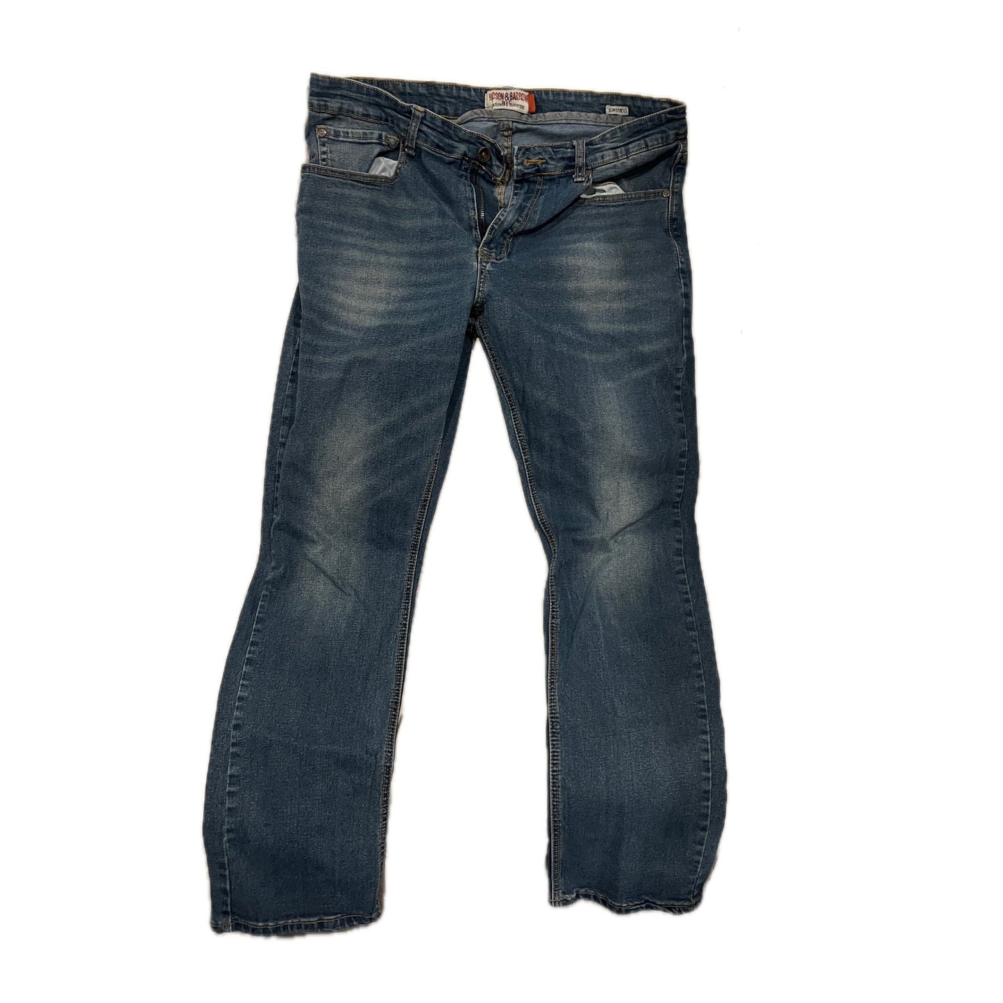 Jean slim extensible Hudson et Barrow pour hommes 36x32