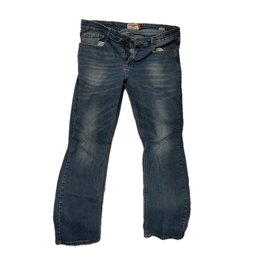 Hudson and Barrow Slim Stretch Jeans Mens 36x32