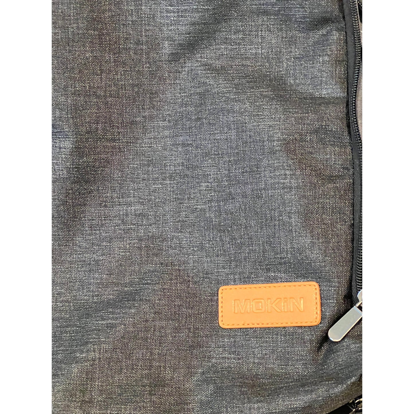 Mokin Gray Clamshell Computer Backpack XL