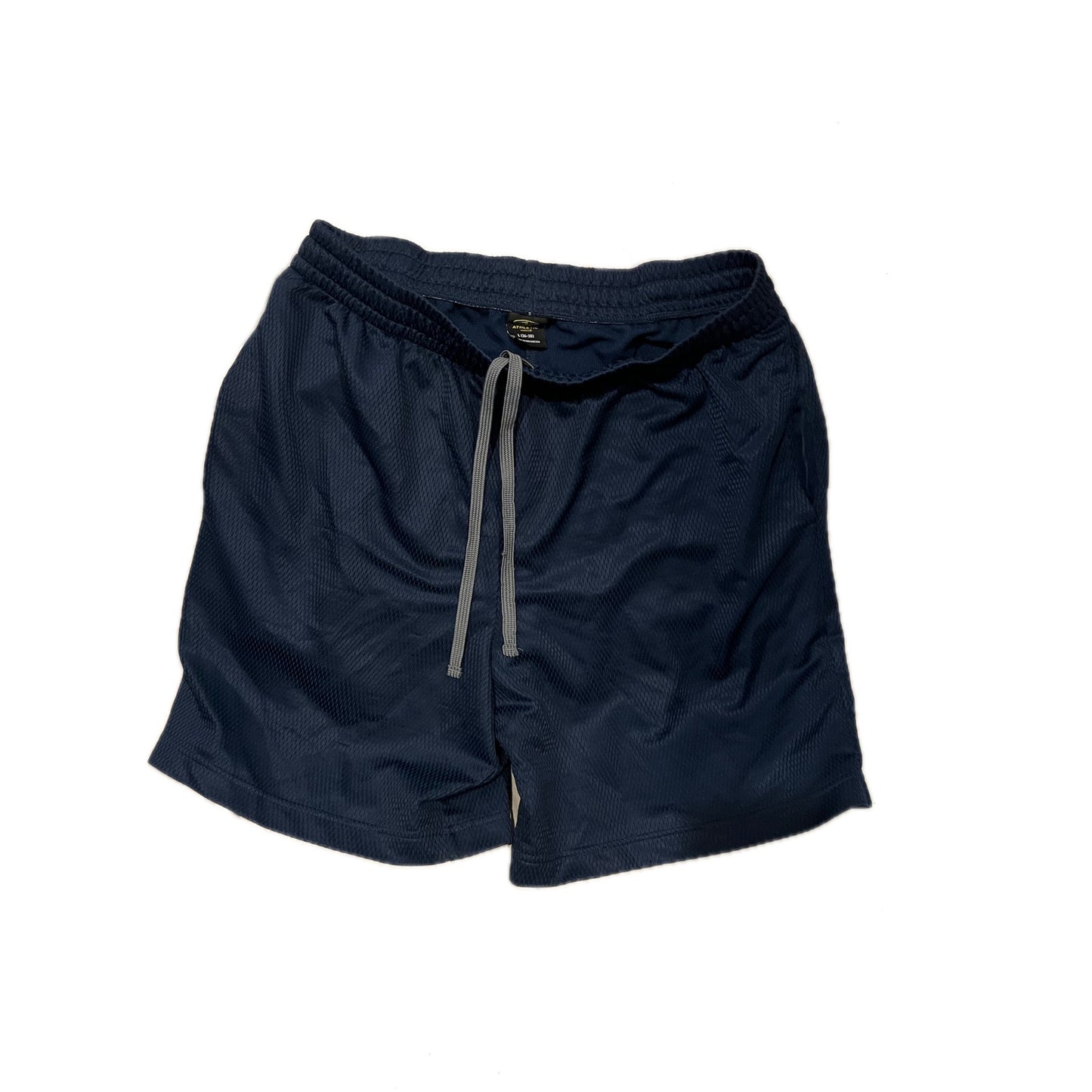 Athletic Works Navy Blue Training Shorts Size L (36-38)