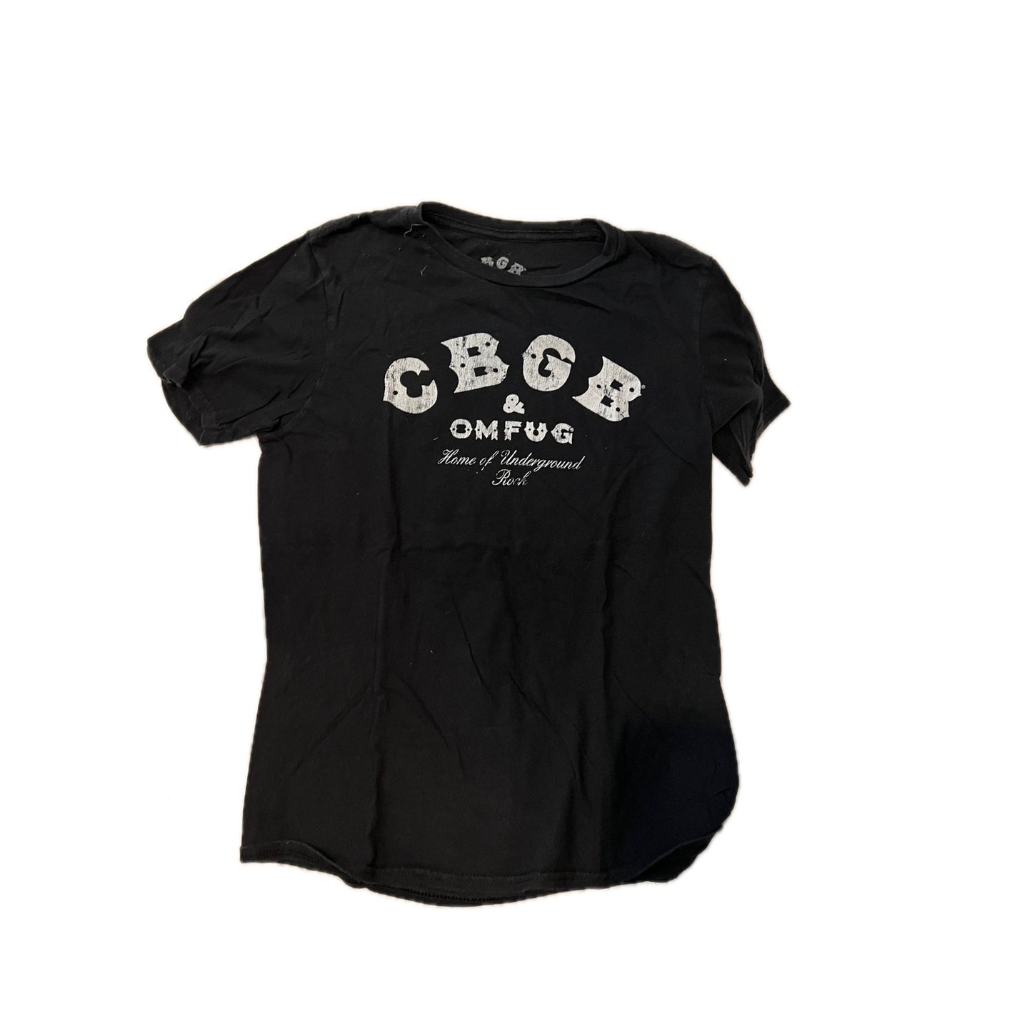 Vintage CBGB OMFUG Punk Rock Black T-Shirt Mens S