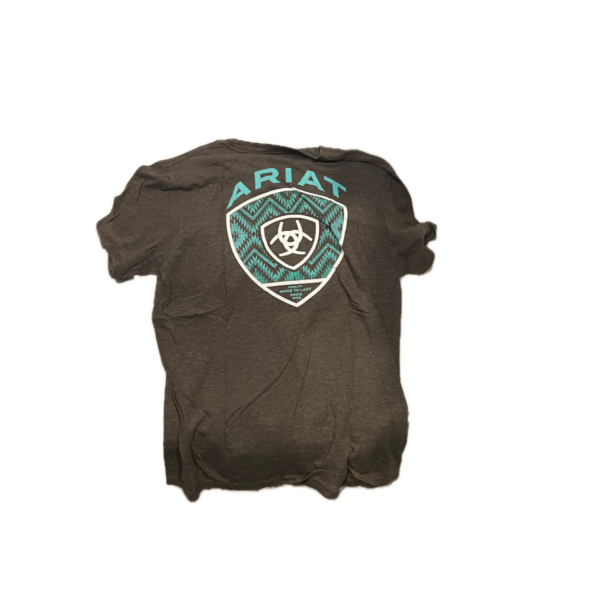 Ariat Brown/Tan T-Shirt Mens Medium