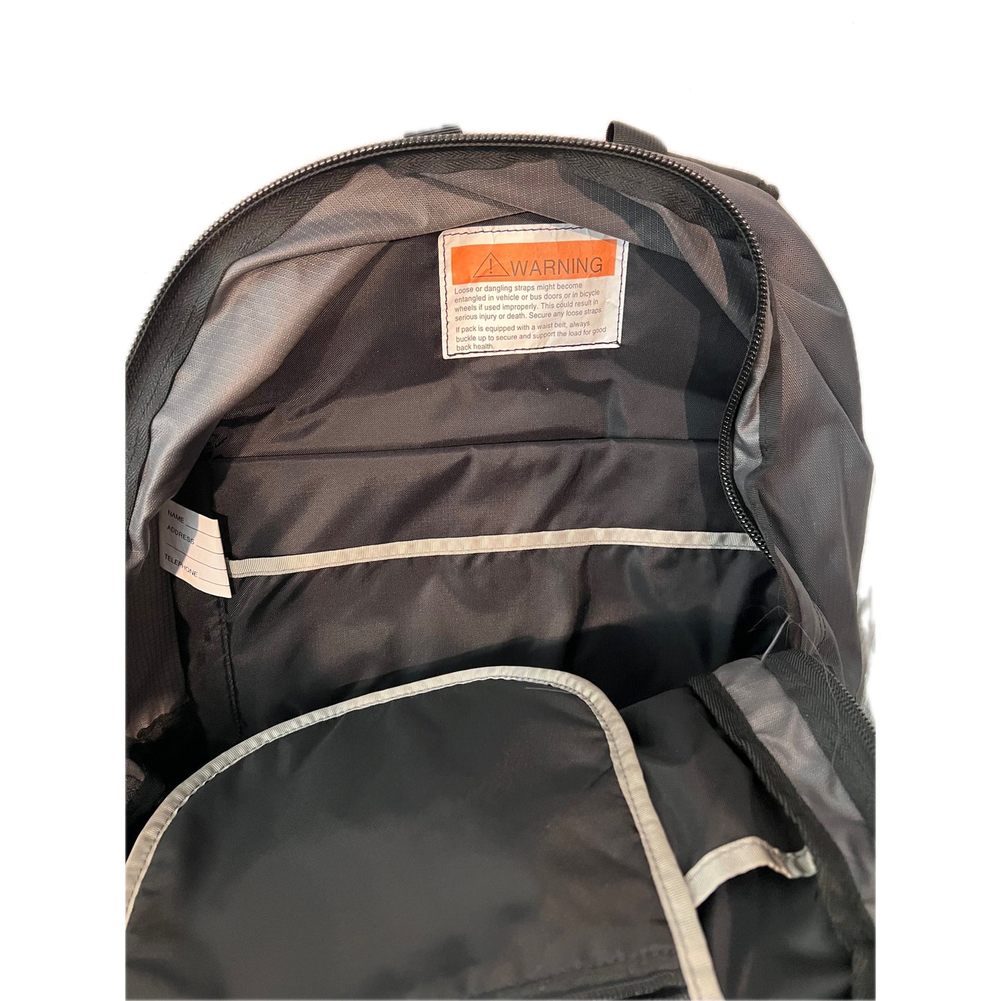 LL Bean Gray Black 31L Backpack