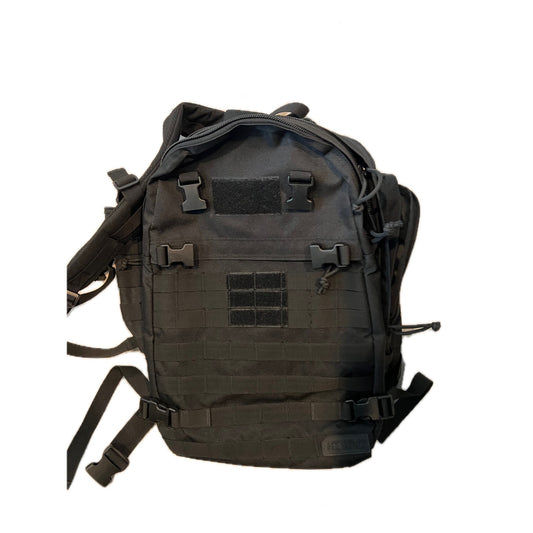 Mochila Highland Tactical Roger de Lona XL Negra