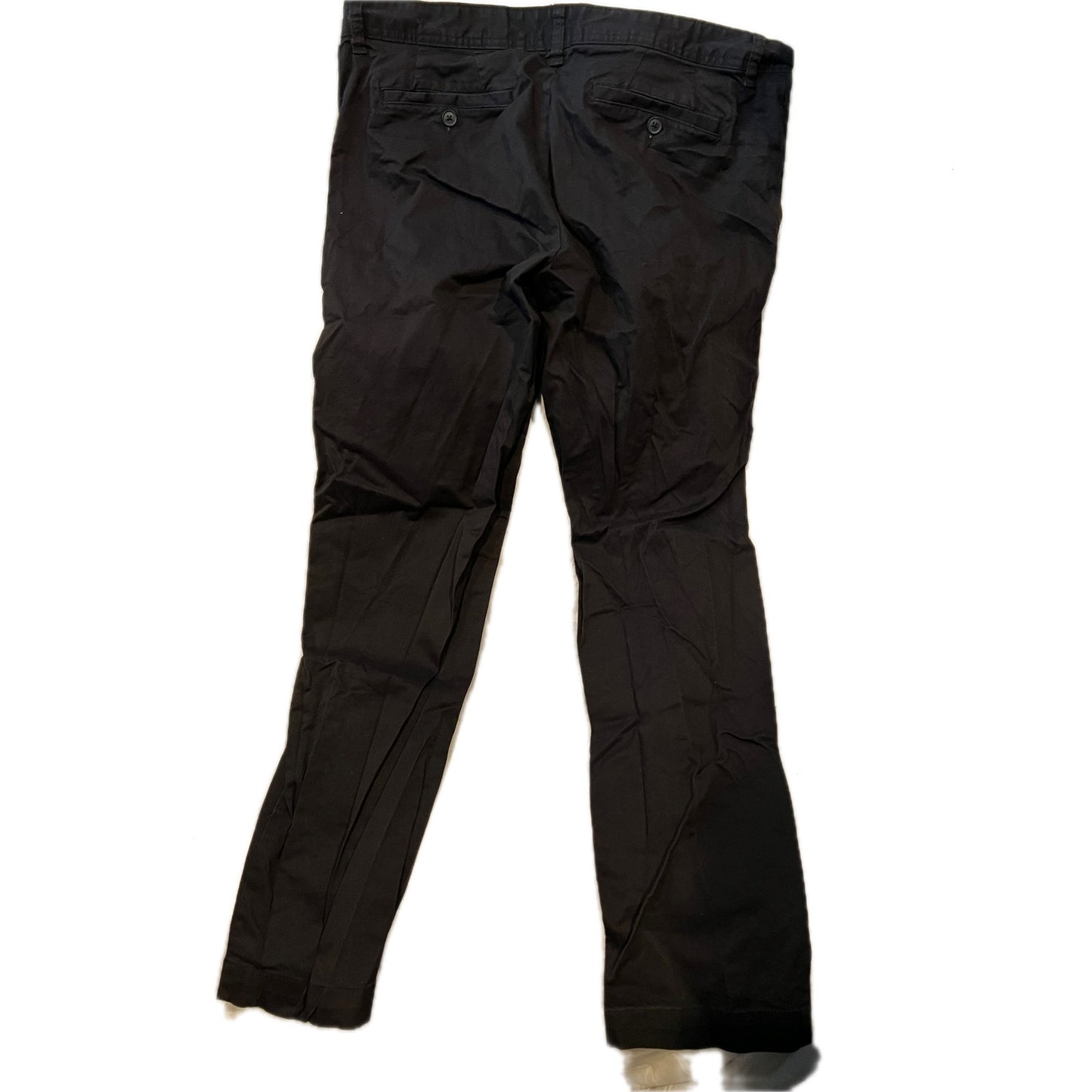 Pantalones chinos Free Assembly negros con tono marrón para hombre 36x32