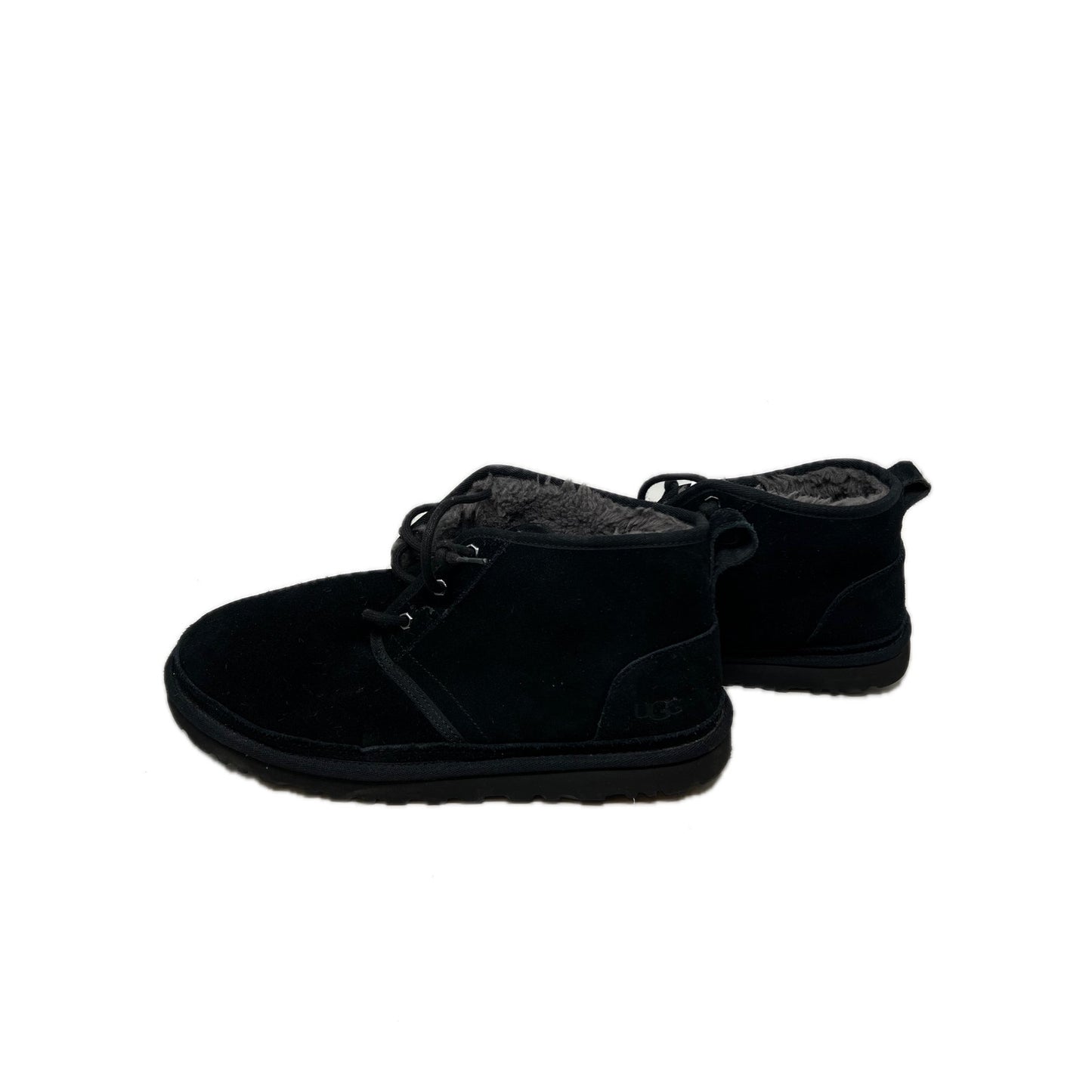 Botín UGG Neumel para hombre, negro gris, talla 12 para hombre