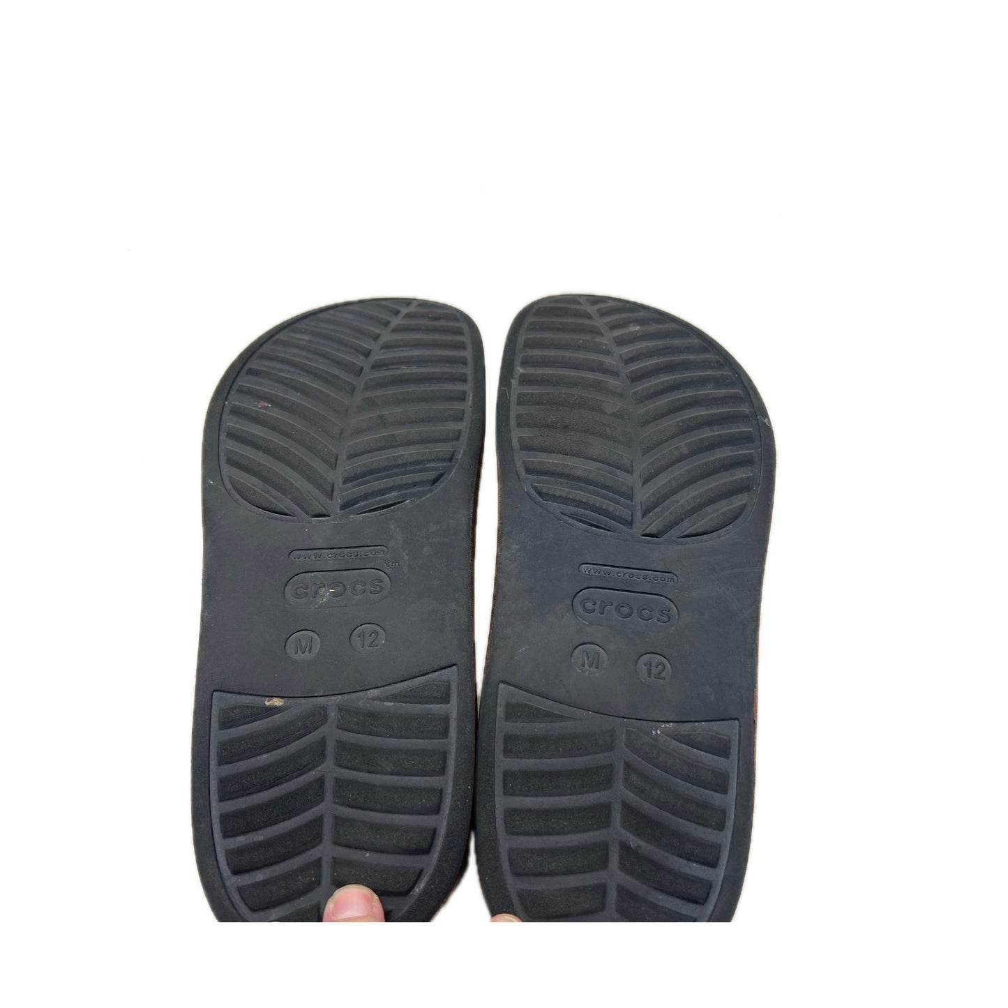 Crocs-Dylan Burnished Clogs 'Mocha' Mens 12
