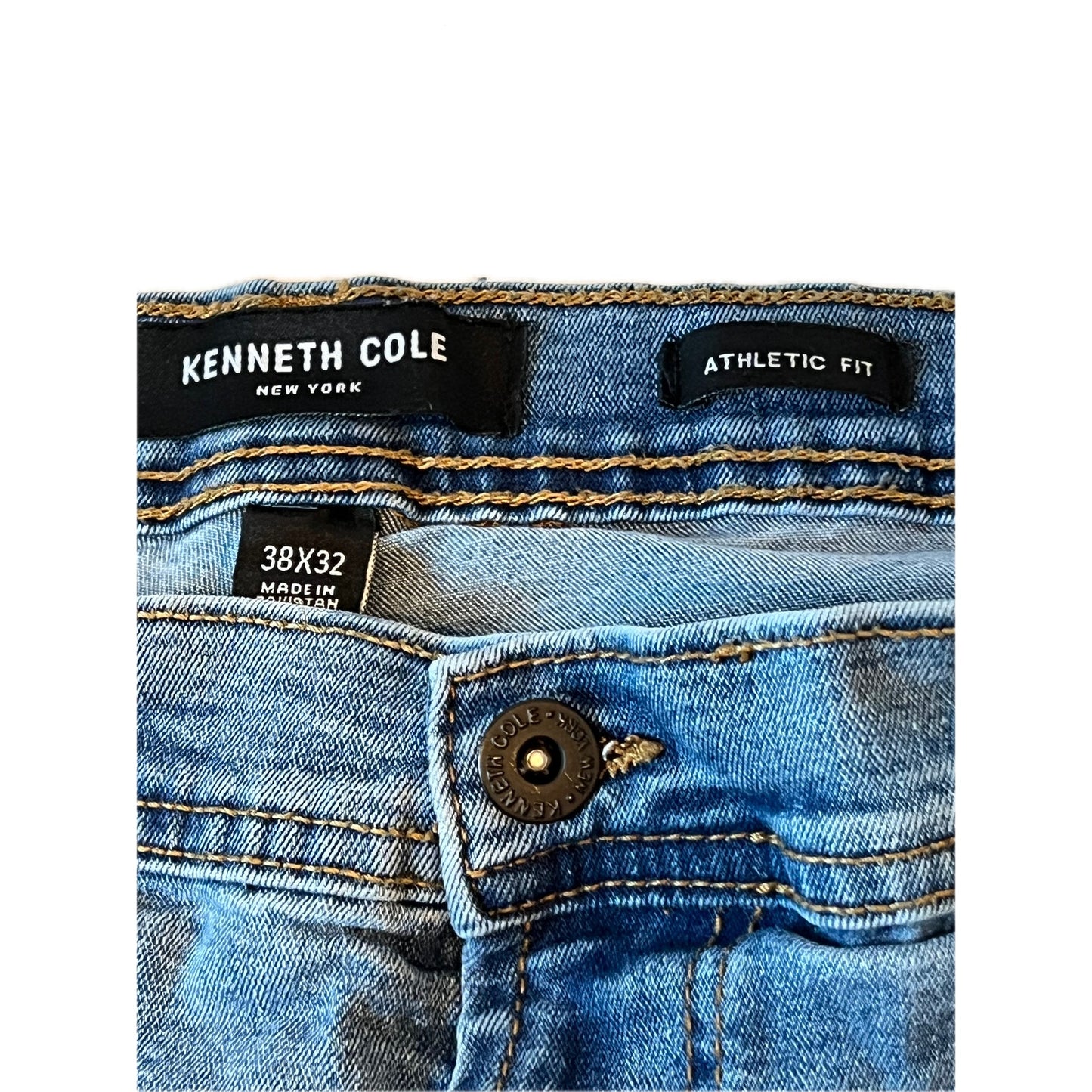 Kenneth Cole NYC Athletic Fit Jeans Mens 38x32