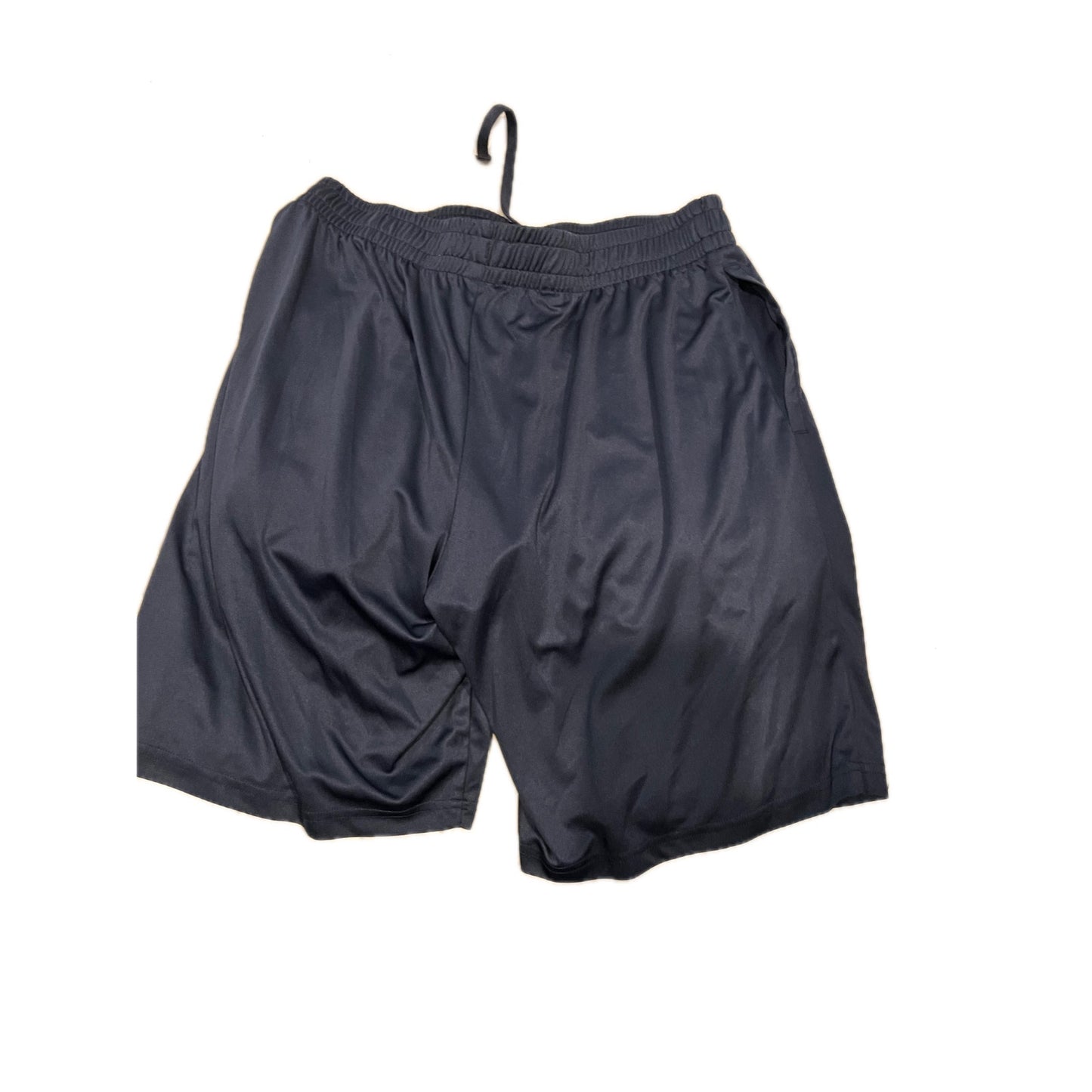 No Label Matte Black Gray Basketball Training Shorts Mens Large
