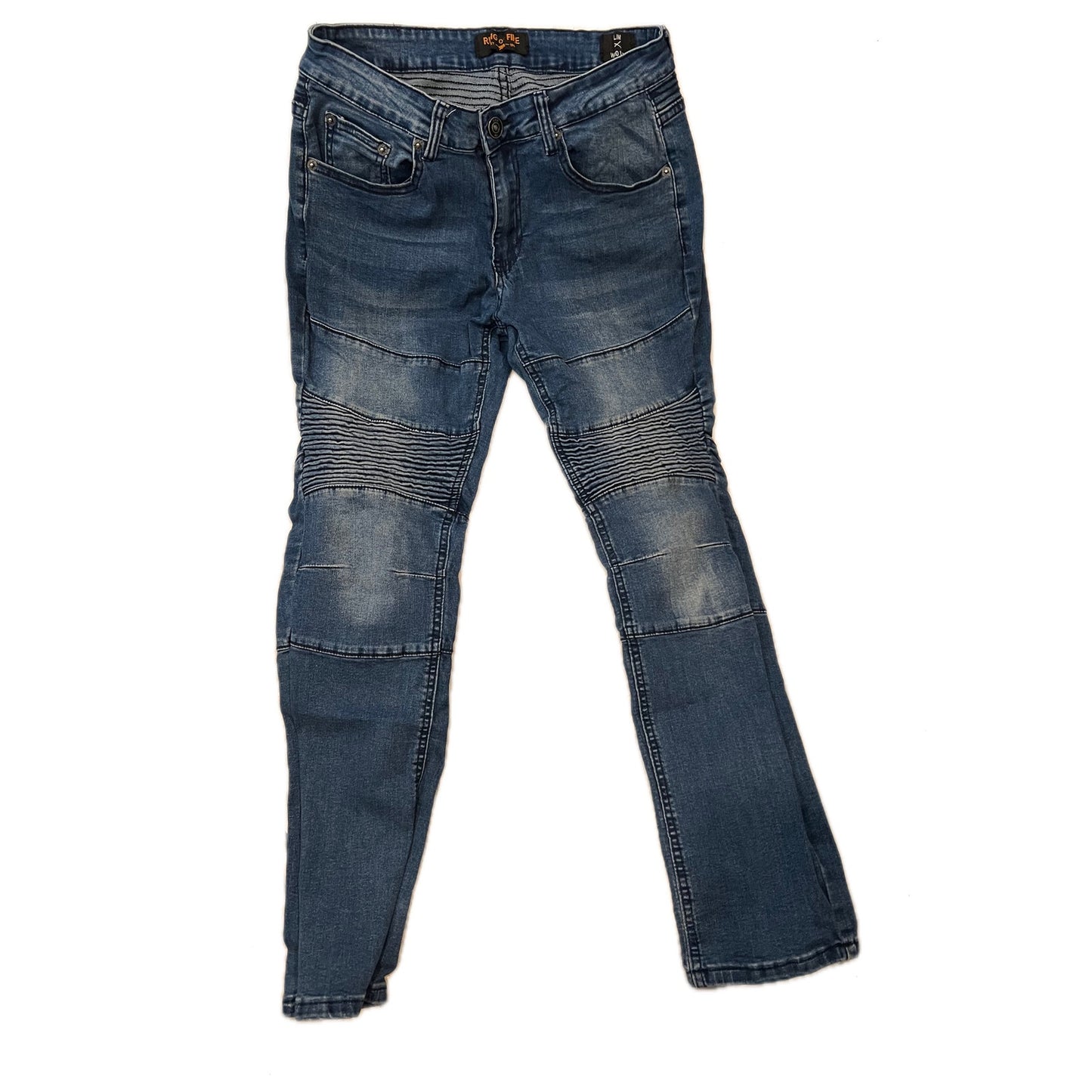 Ring Of Fire Slim Fit Ribbed Jeans Mens 30x30