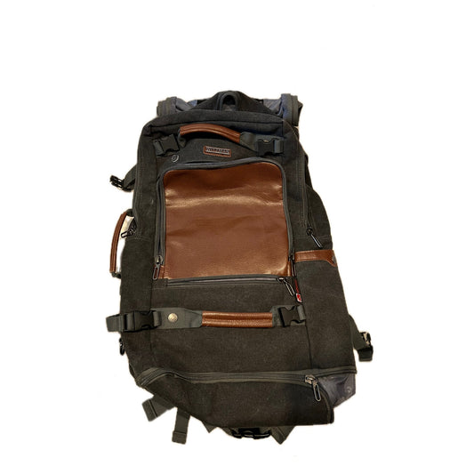 Witzman Carry on Travel Backpack Duffel Bag 18.5 inch Canvas