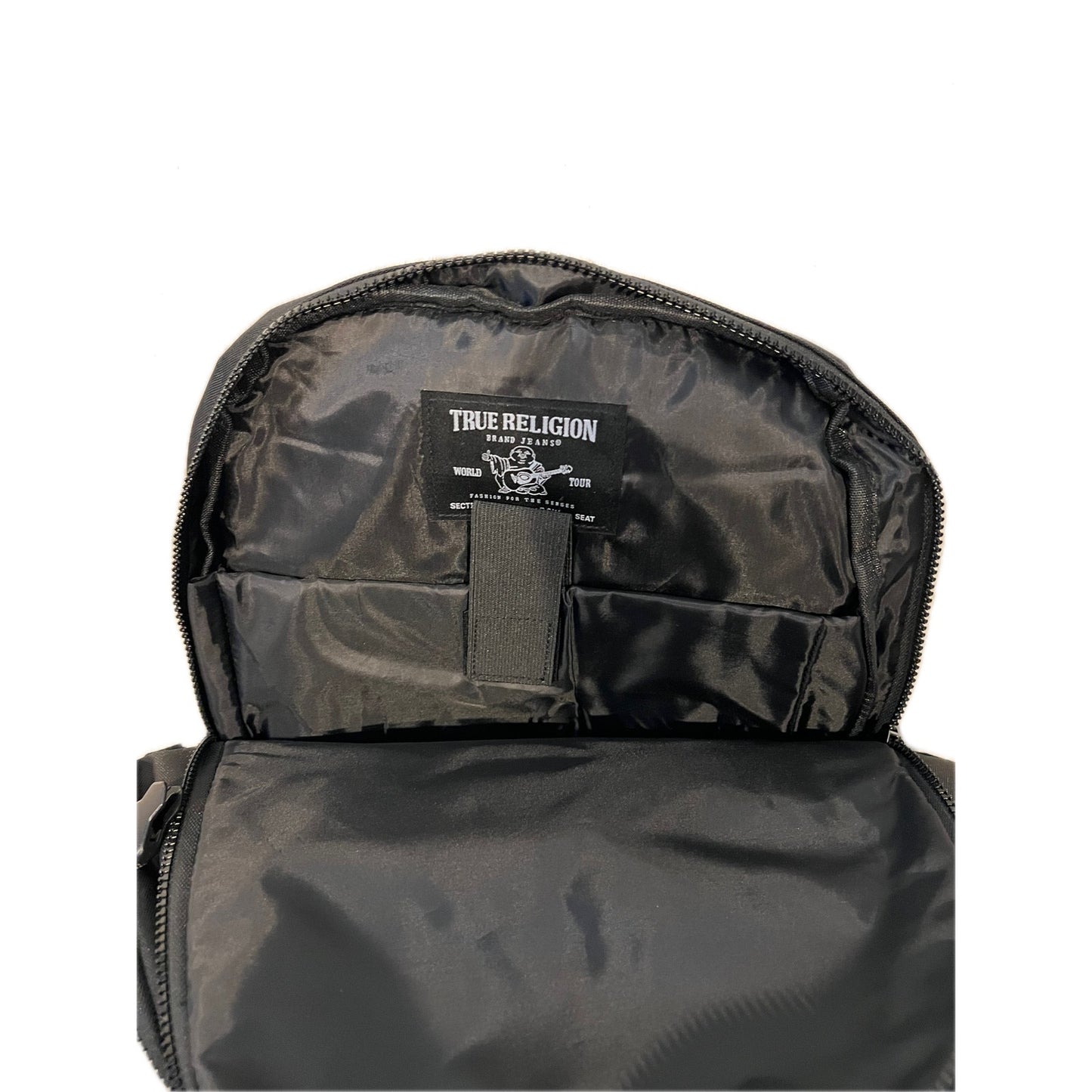Sac à dos noir en polyester True Religion World Tour