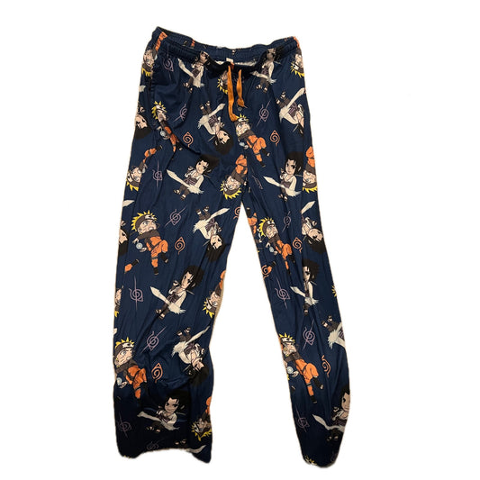 Naruto Shippuden blue Sleep Lounge Pants Mens XL