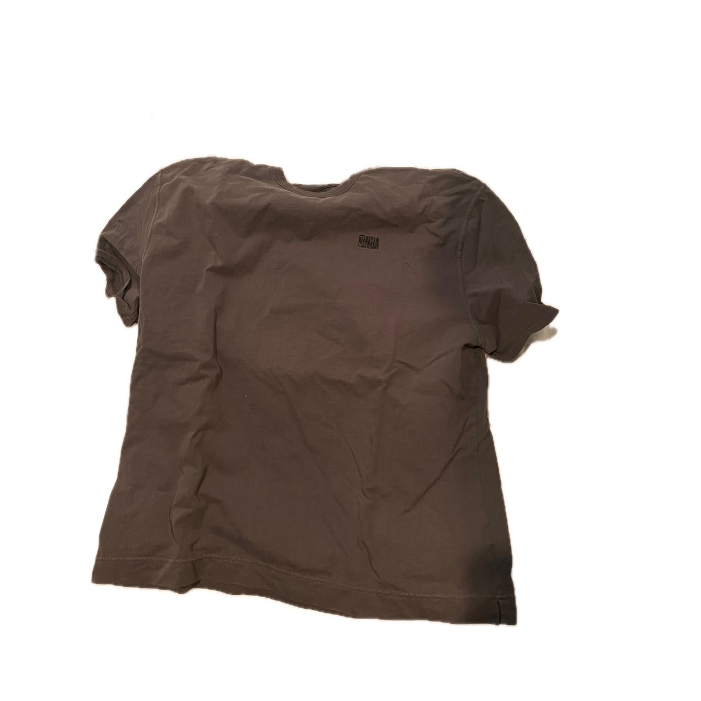 NBA Boxy Fit Brown Rust T-Shirt Mens Large