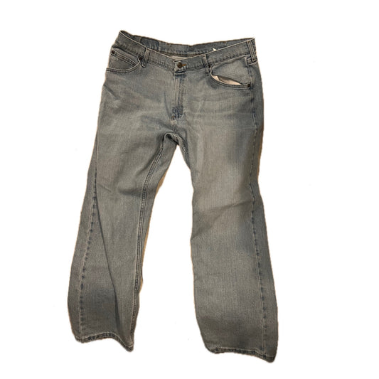 Wrangler Straight Leg Jeans Mens 38x30