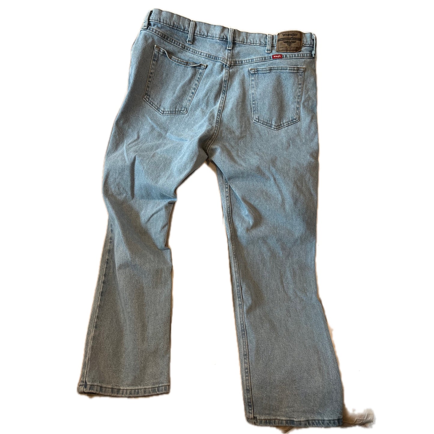 Wrangler Classic Straight Blue Jeans Mens 40x30