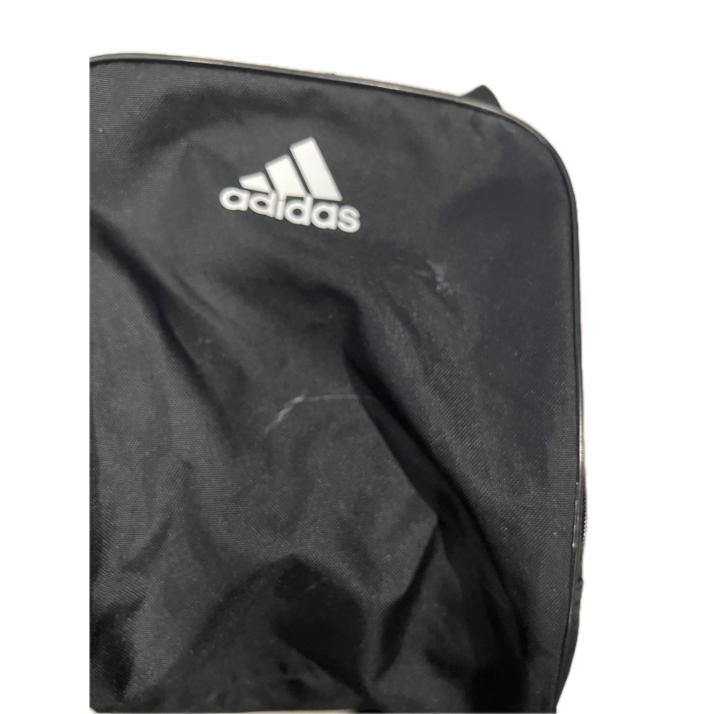 Adidas Defender Medium 20"x12"x10" Black White Duffel Bag