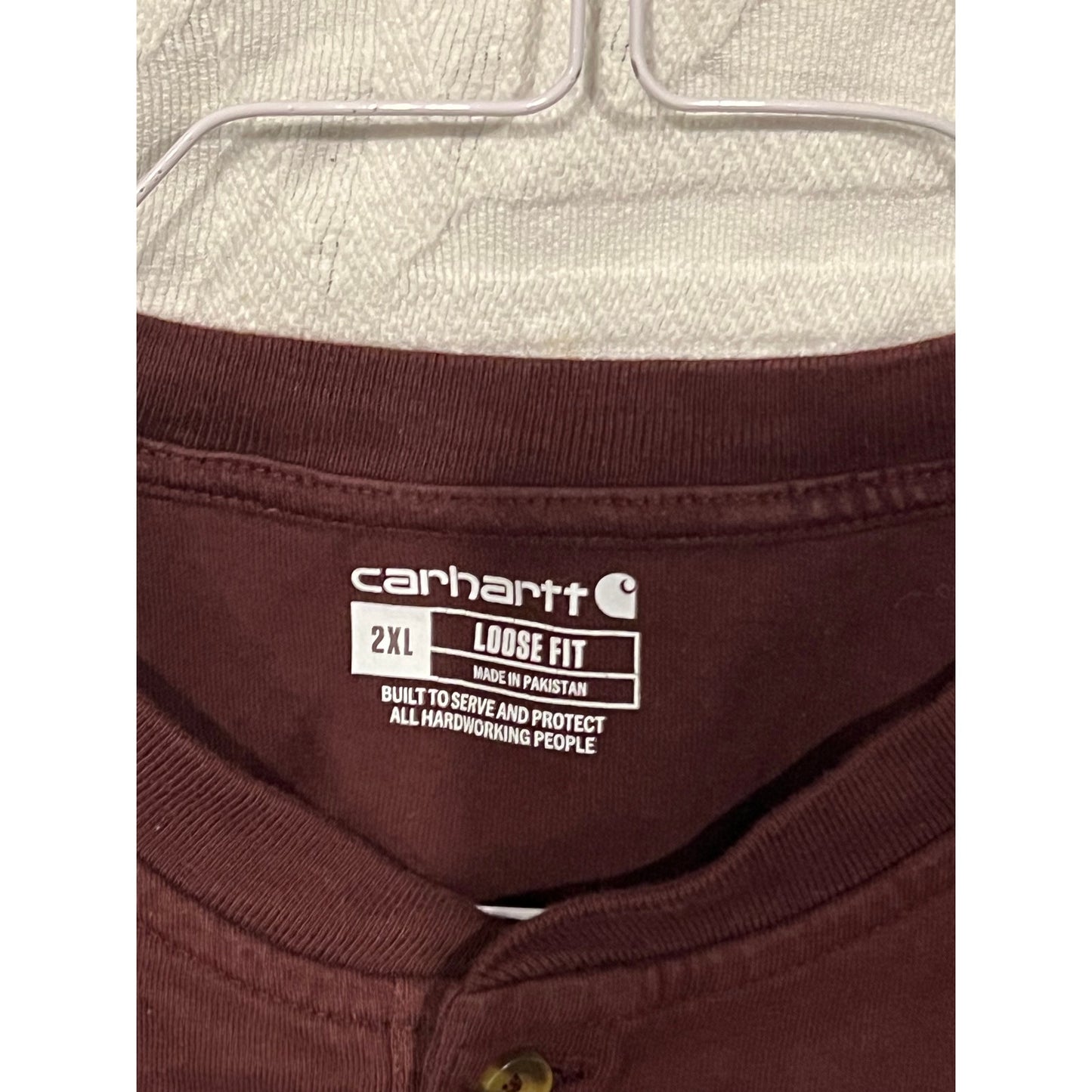 Carhartt Loose Fit Short Sleeve Pocket Shirt Mens 2XL
