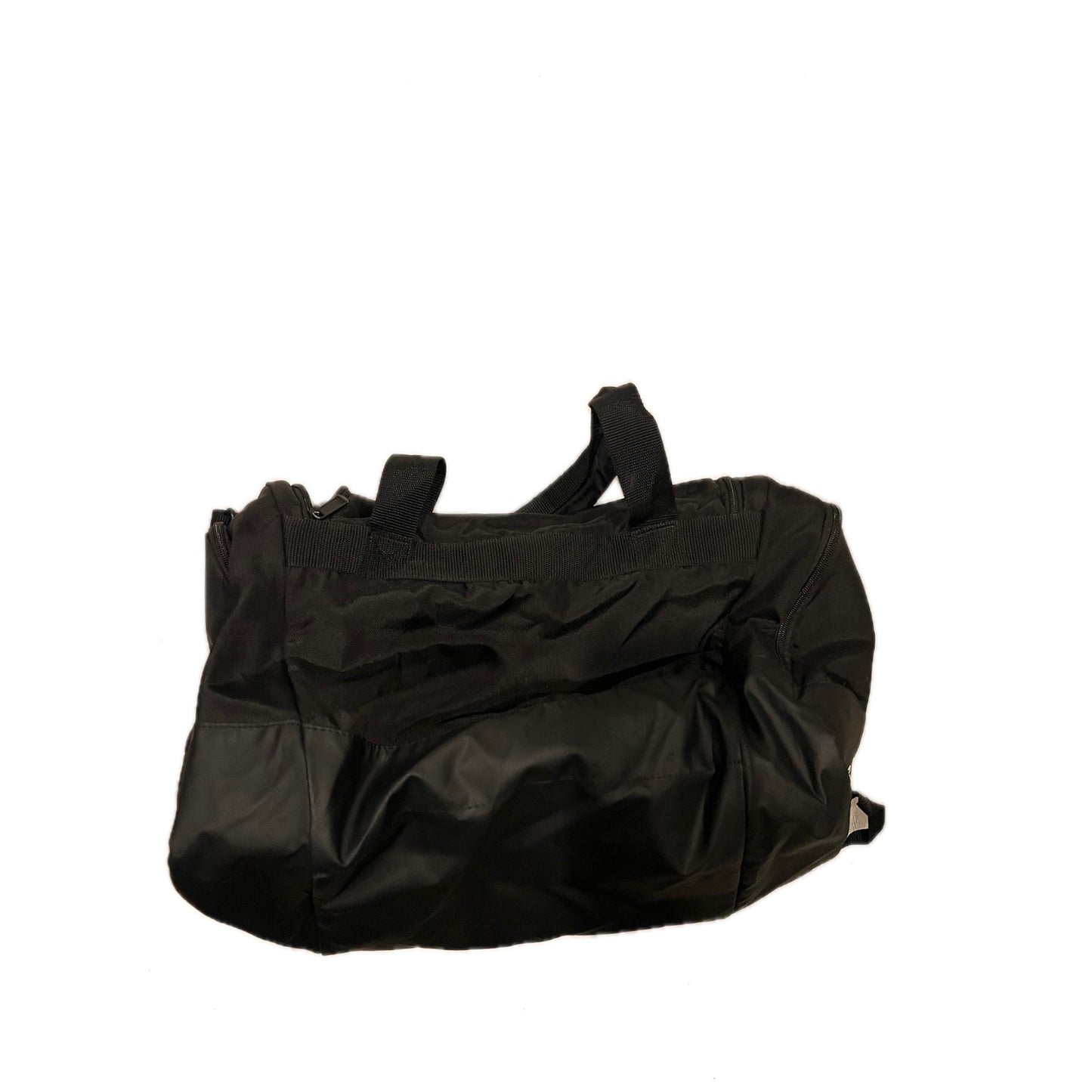 Adidas Defender Small White Black Gym Bag 18"x10"x10"