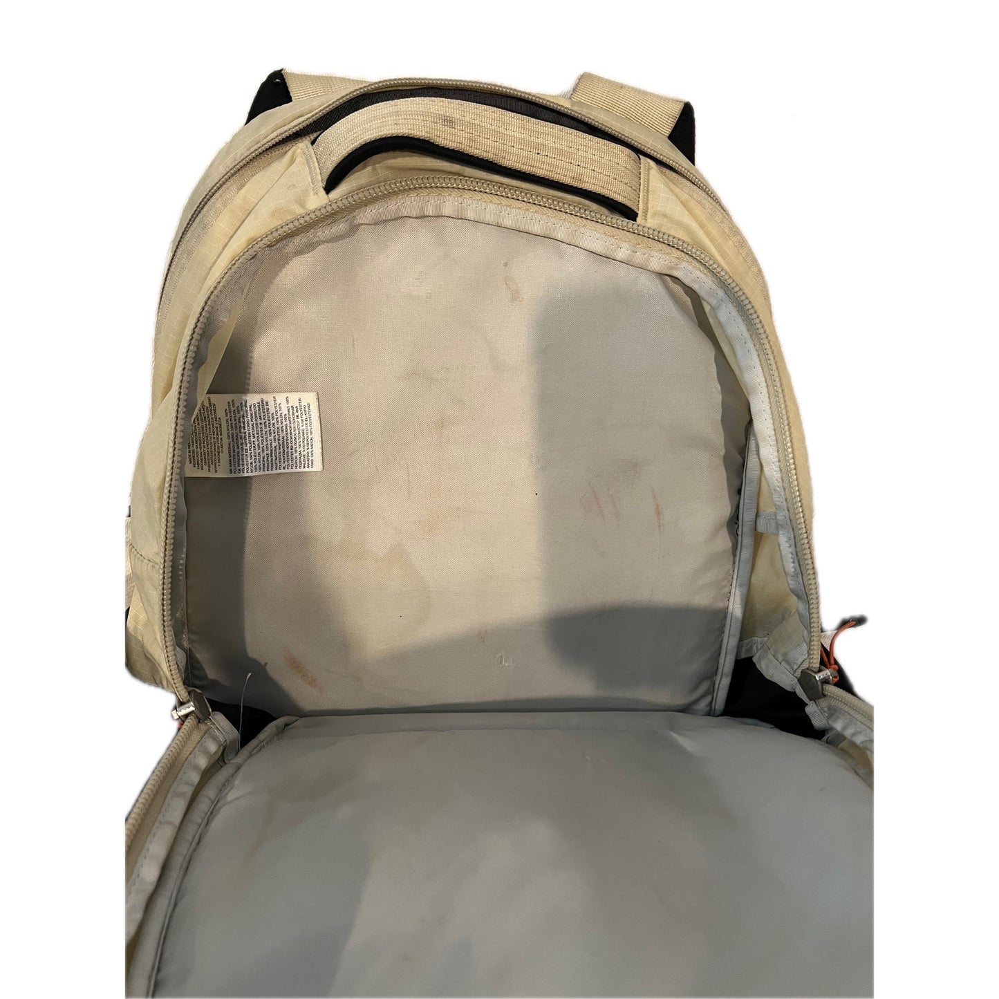 The North Face Borealis Creme Black Backpack