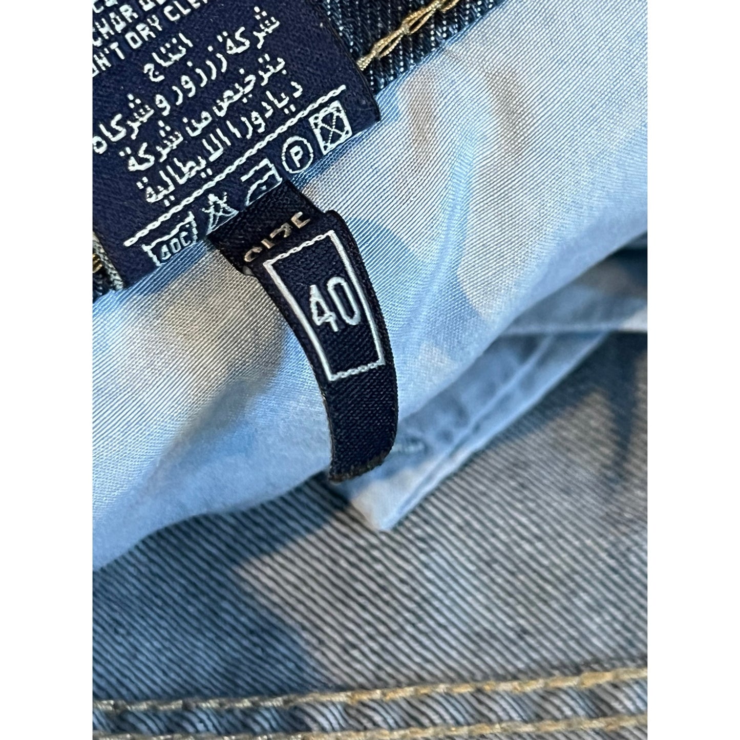 Diadora Relaxed Fit Blue Jeans 40x30