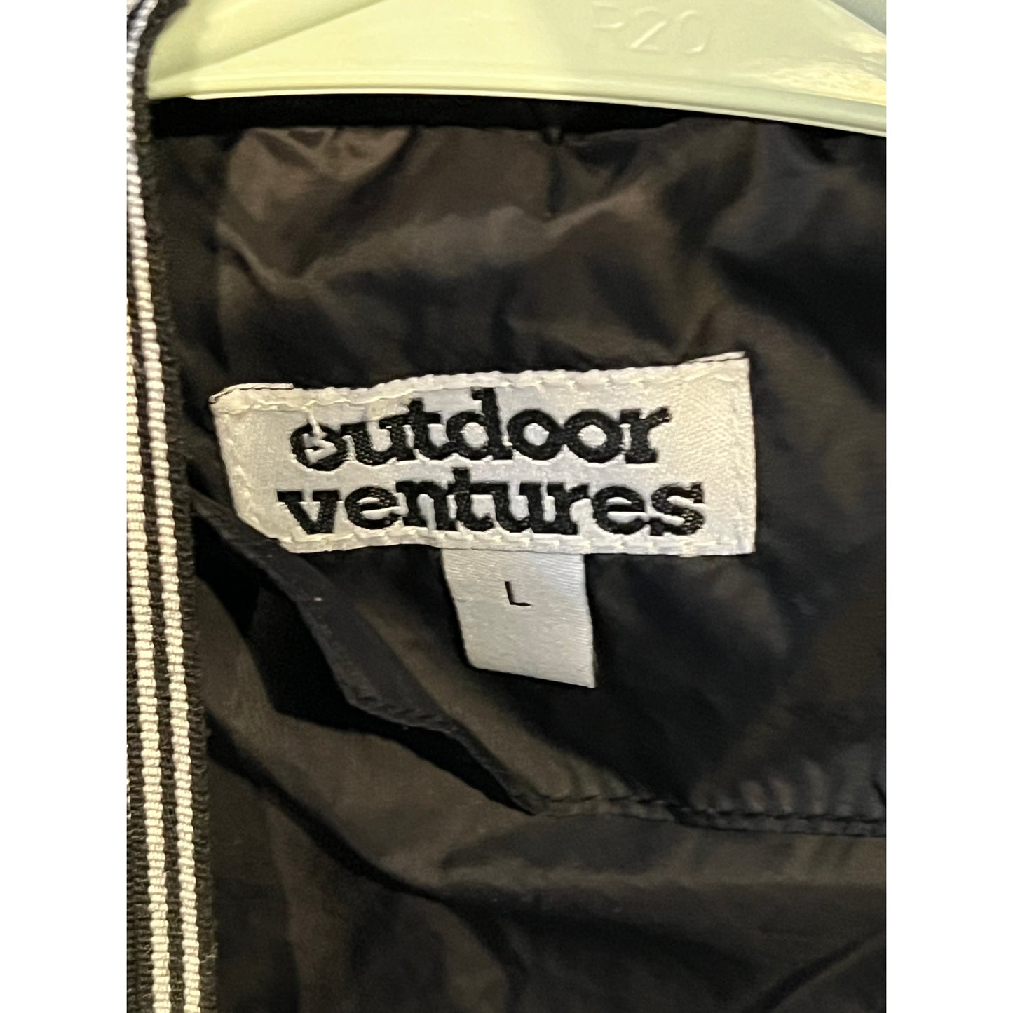 Veste à capuche légère et compressible Outdoor Ventures pour homme, taille L