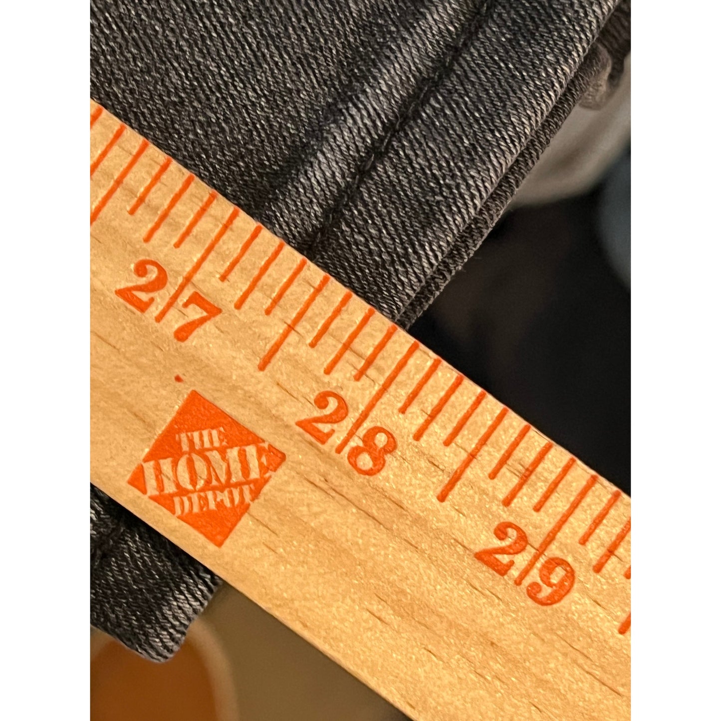 Waimea Slim Fit Distressed Streetwear Black Jeans Mens 28x28