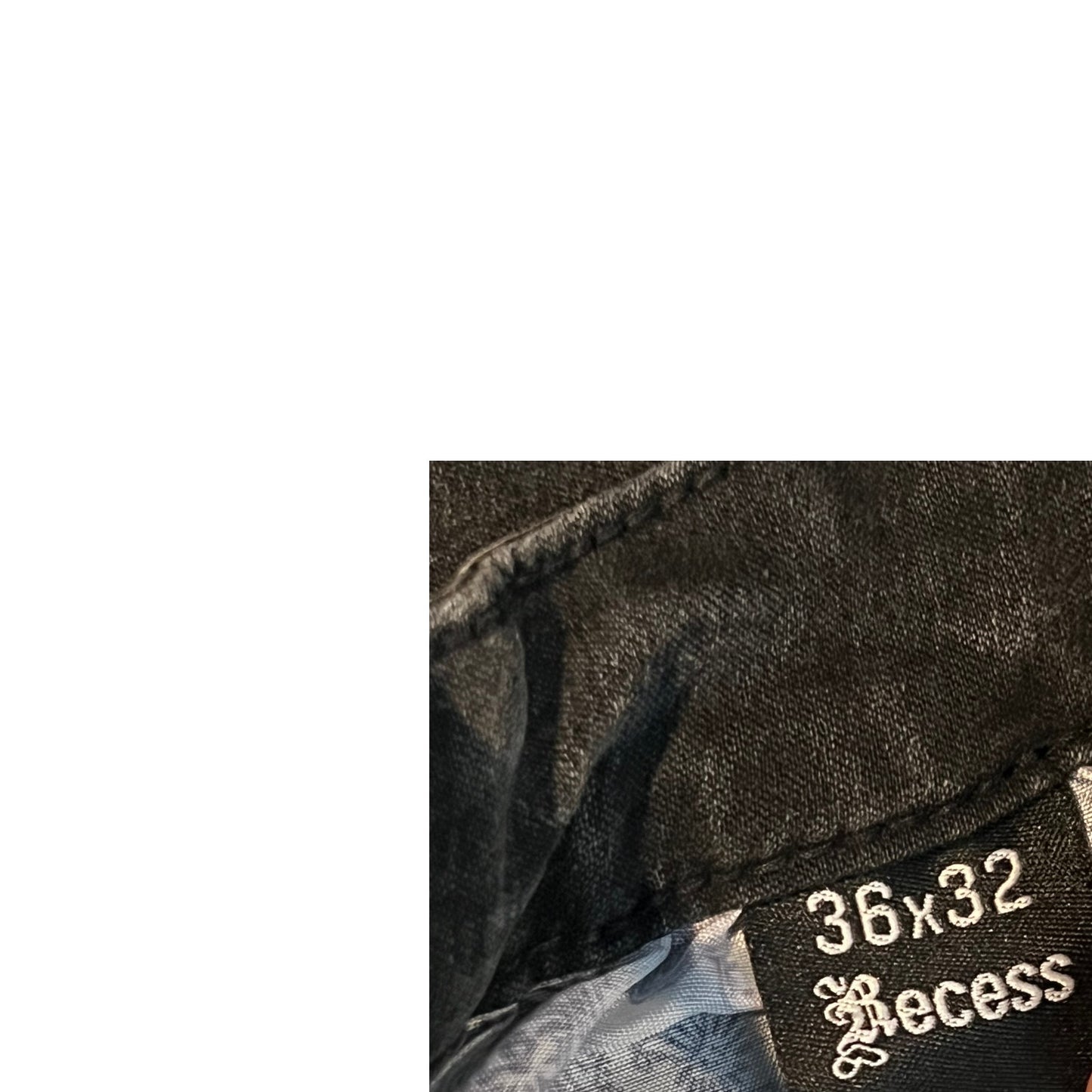 Jean noir Slim Tapered Recess Denim Collection 36x32