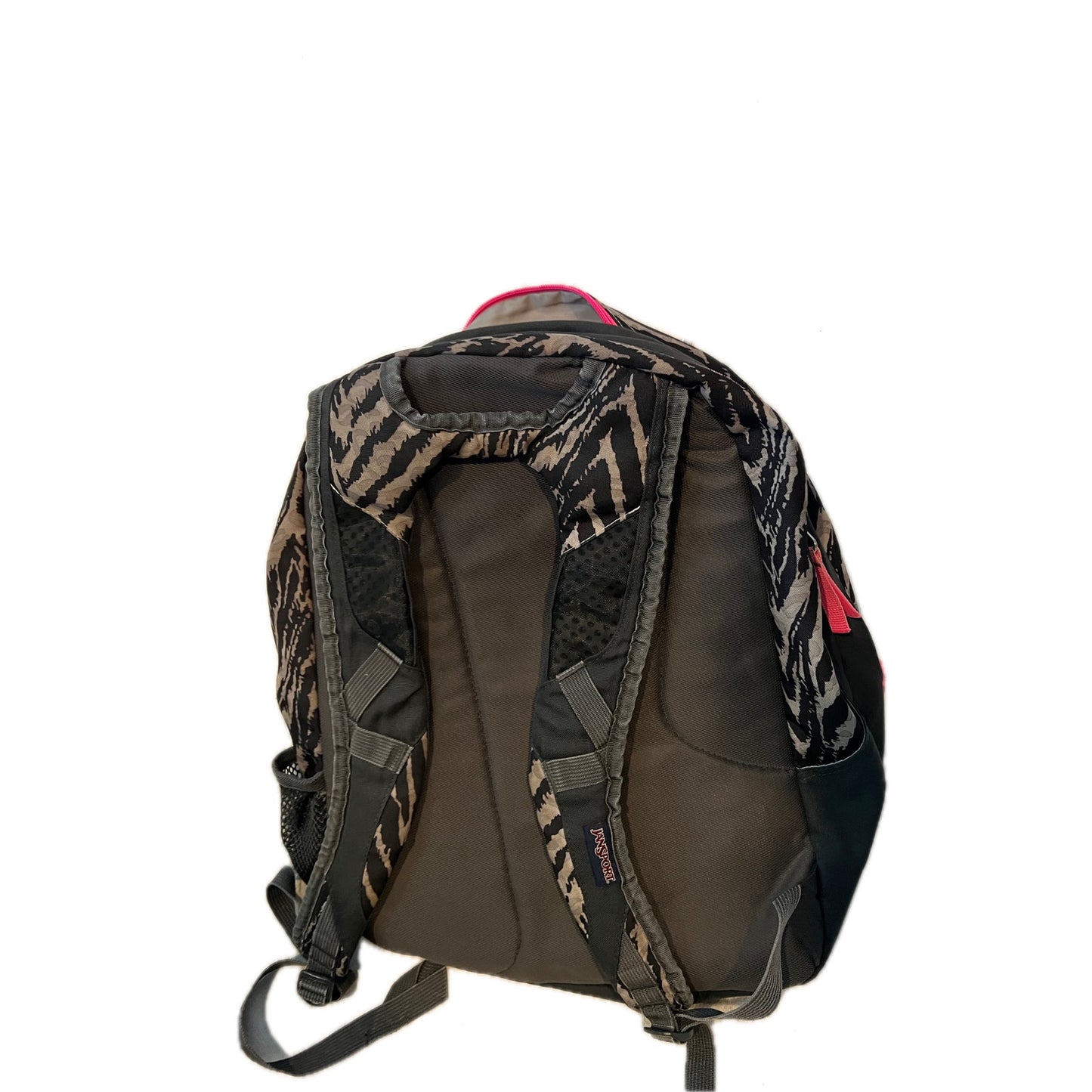 Sac à dos JanSport zèbre et rose 3 sections 1950 pouces cubes