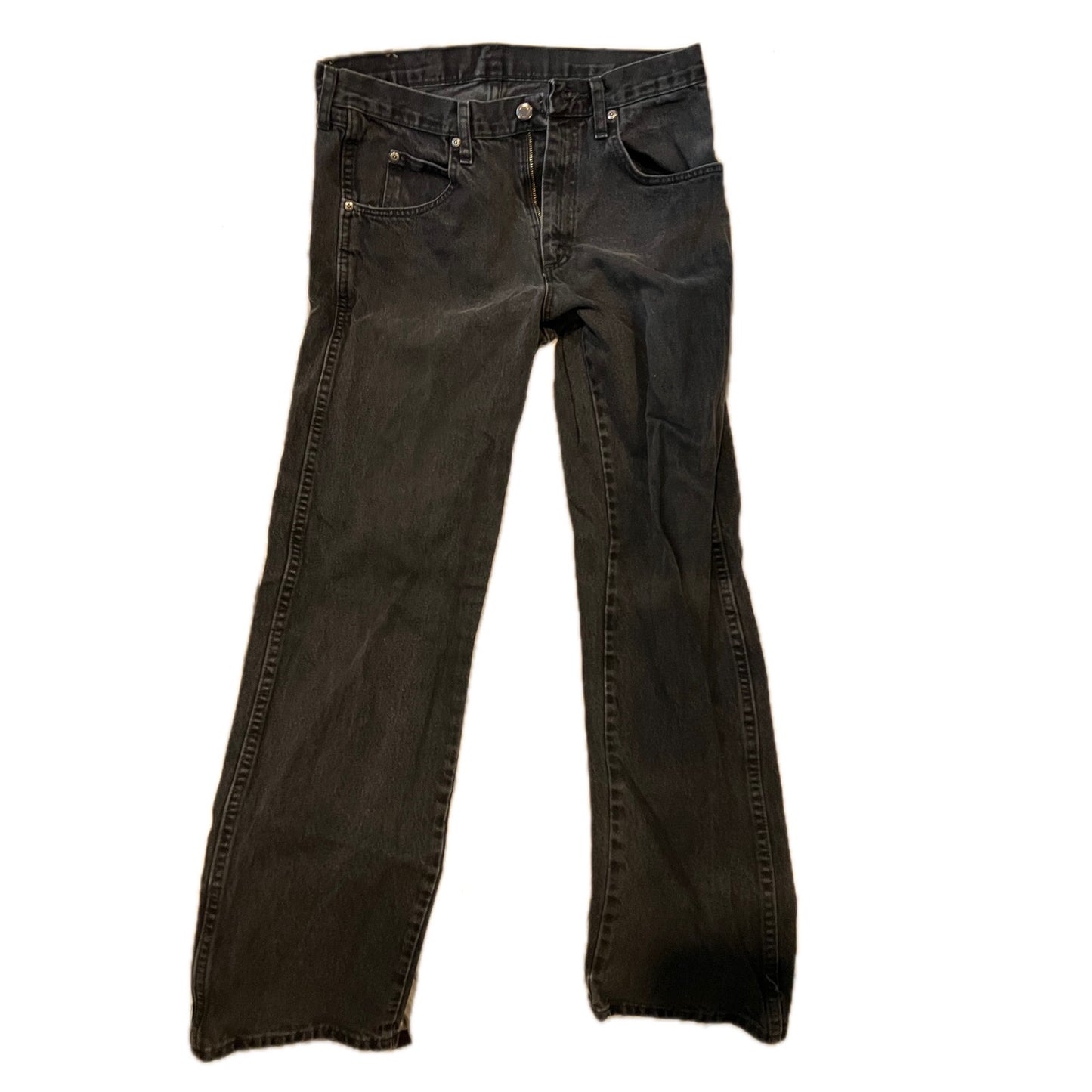 Wrangler Jean coupe droite Noir Homme 32x34