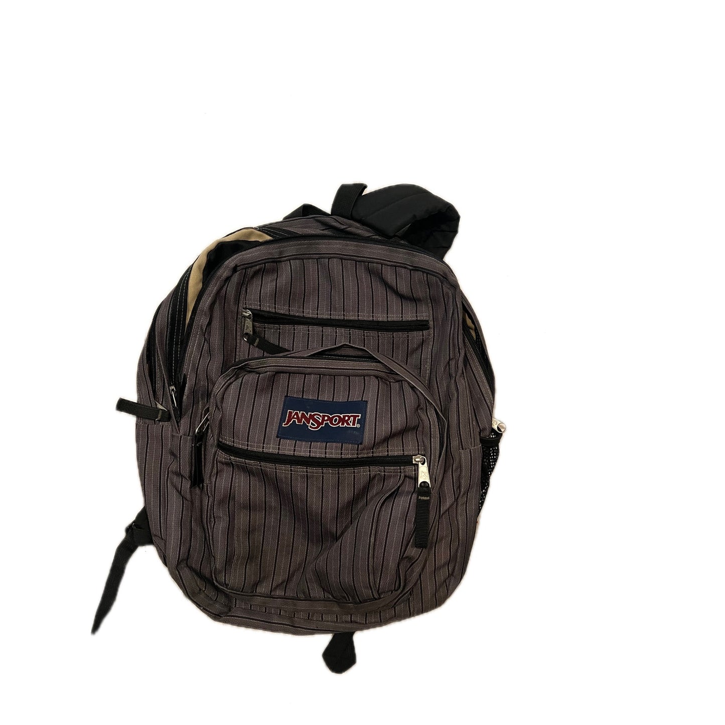 JanSport Multi Section Gray Black Camo Daily Backpack