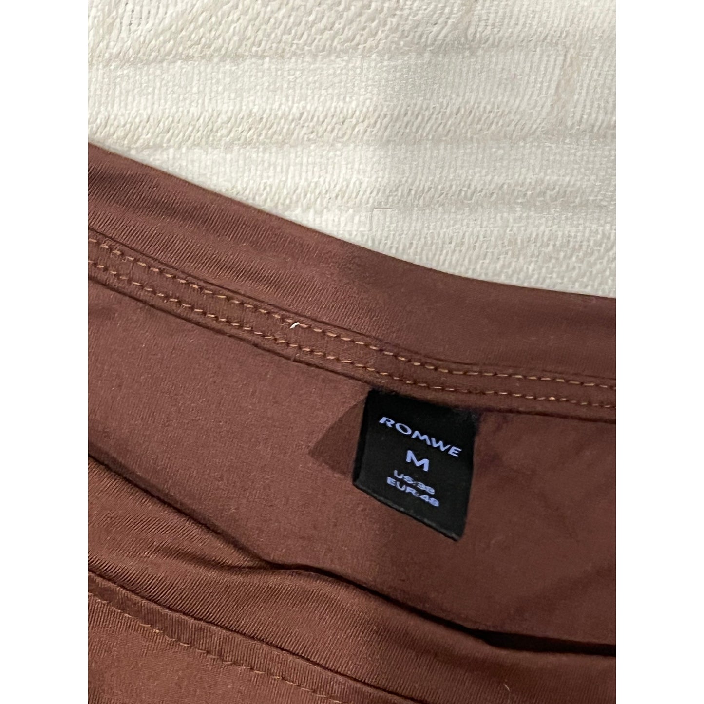 Romwe Goth Male Portrait Graphic T-Shirt Mens M